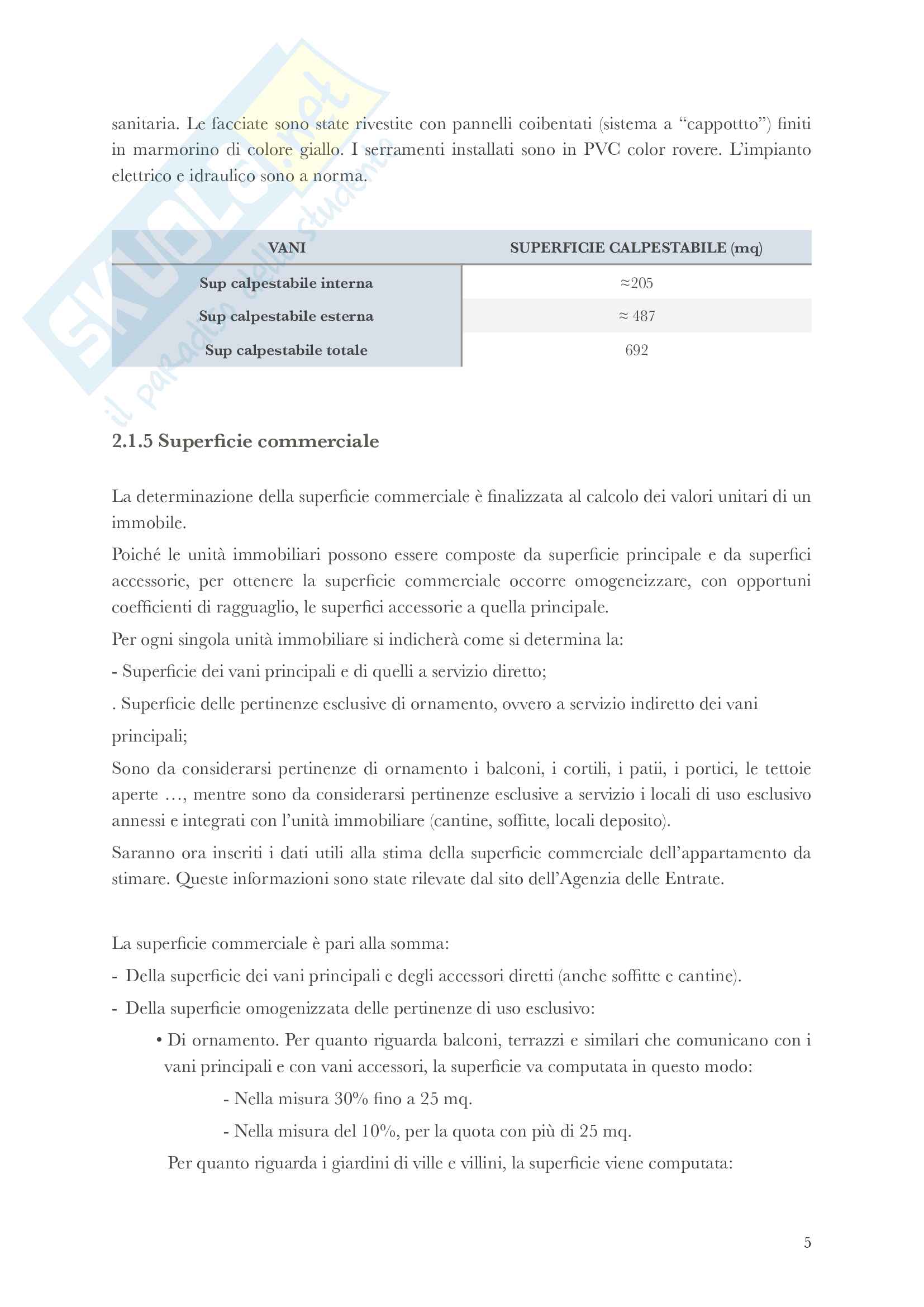Relazione di stima Pag. 6