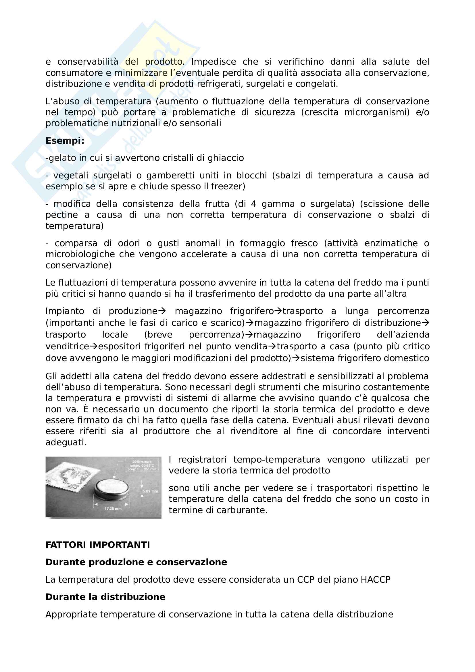Appunti processi della tecnologia alimentare con elementi di packaging - Primo e secondo parziale Pag. 21
