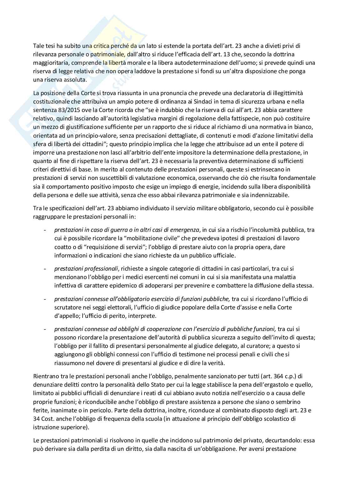 Doveri di solidarietà politica, economica e sociale Pag. 2