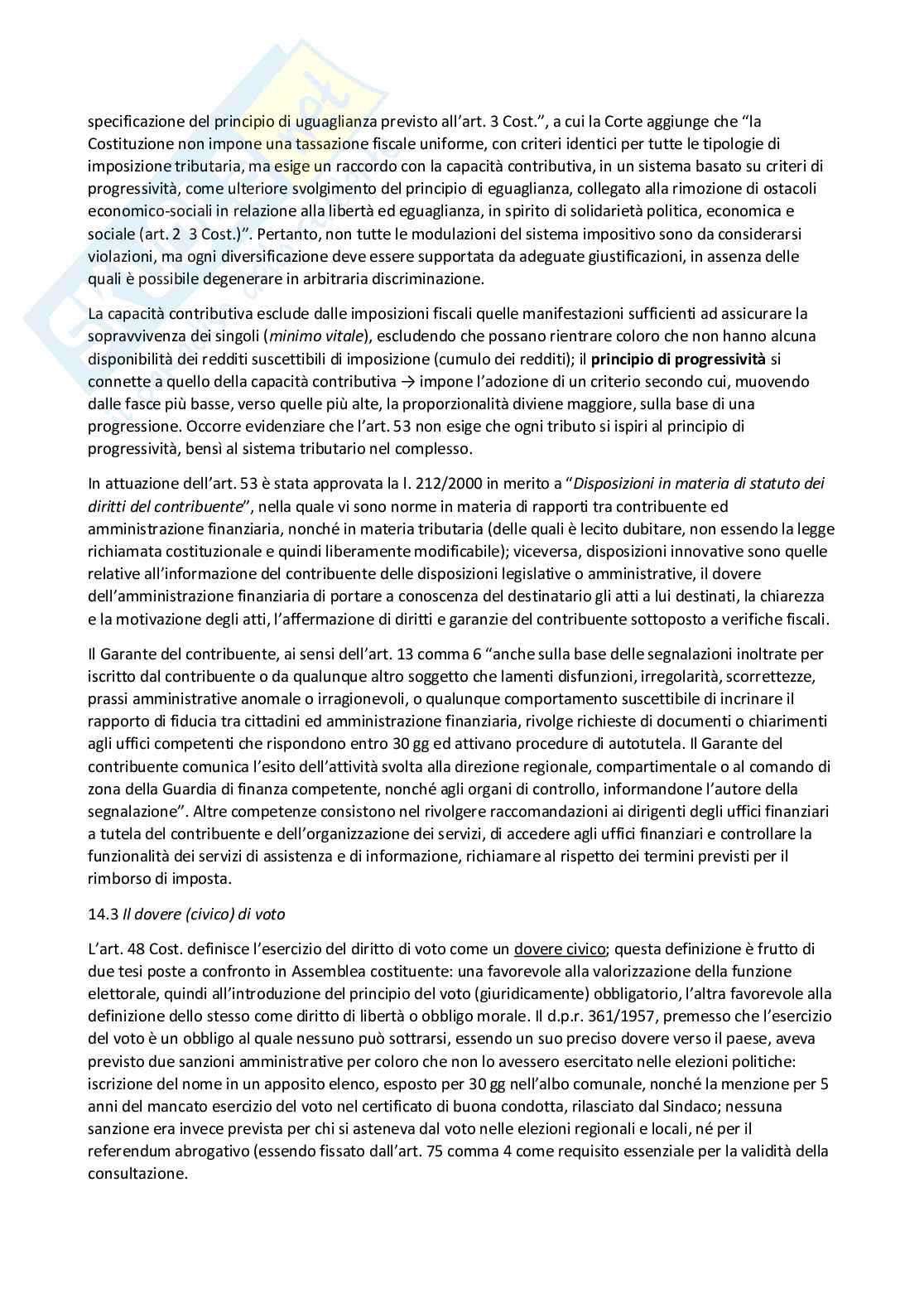 Doveri di solidarietà politica, economica e sociale Pag. 6