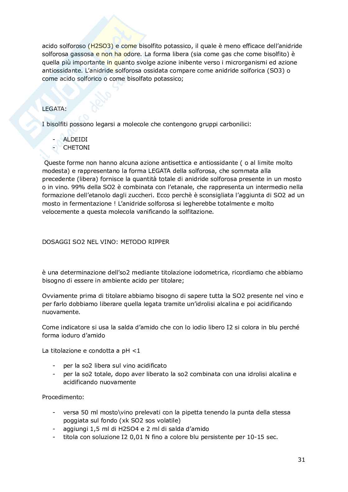 Chimica analitica Pag. 31