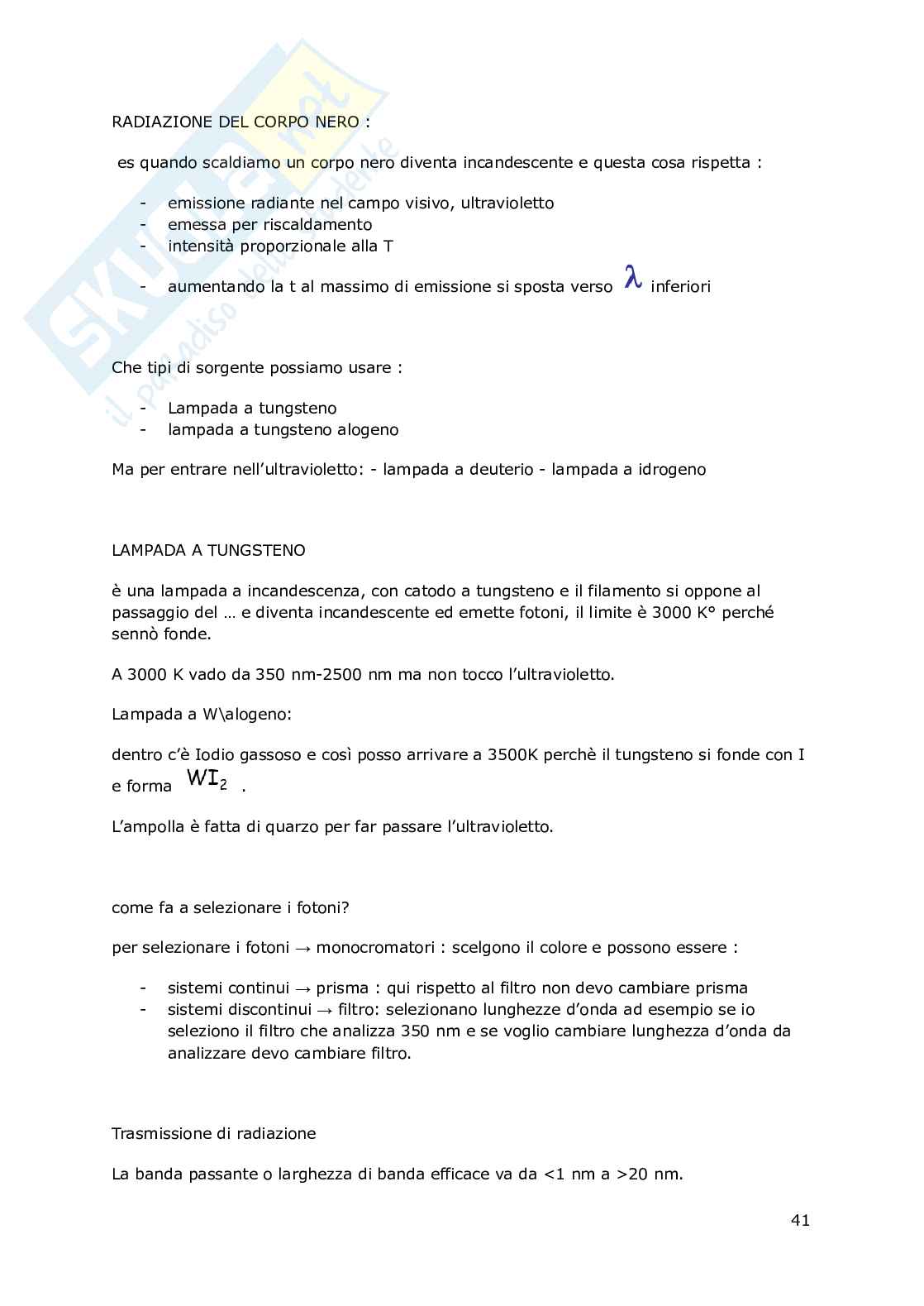 Chimica analitica Pag. 41