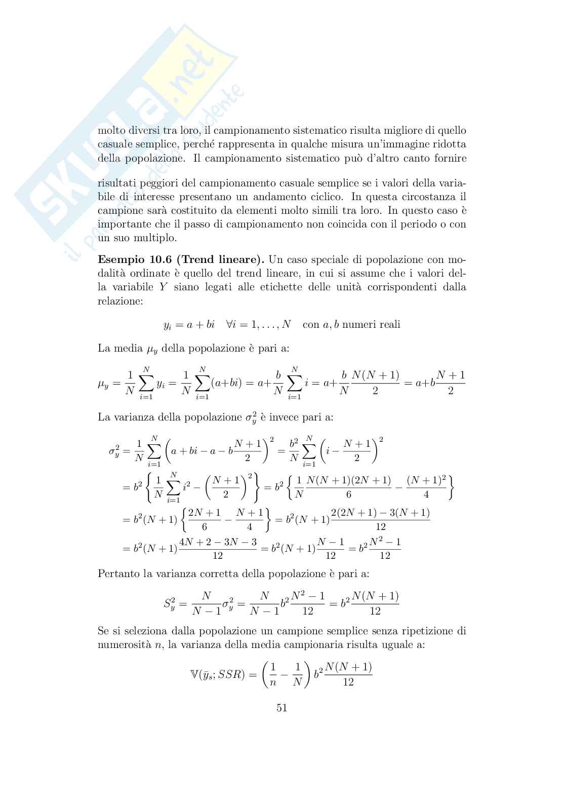 Appunti LaTeX completi di Tecniche di campionamento Pag. 51