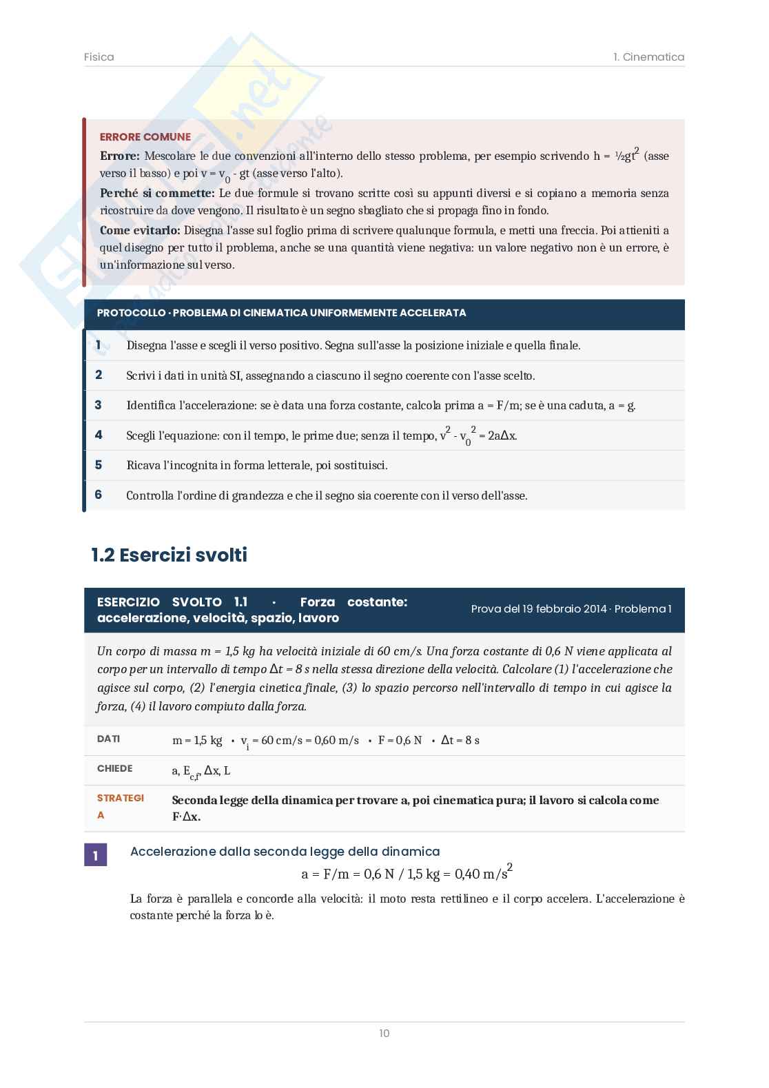 Fisica – 6 prove d'esame risolte + teoria Pag. 11