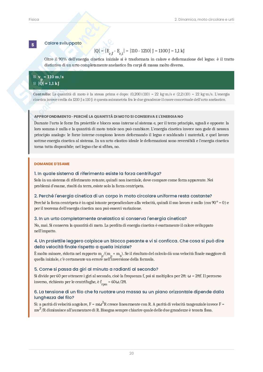 Fisica – 6 prove d'esame risolte + teoria Pag. 21