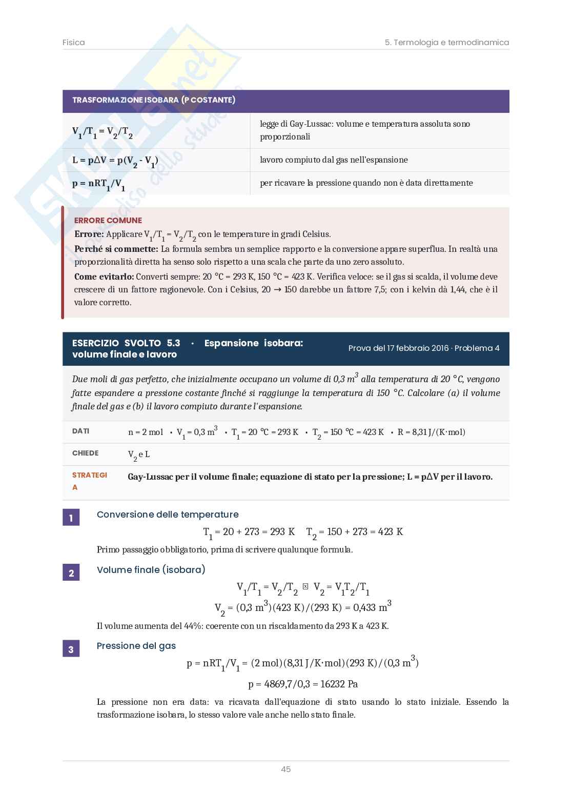 Fisica – 6 prove d'esame risolte + teoria Pag. 46
