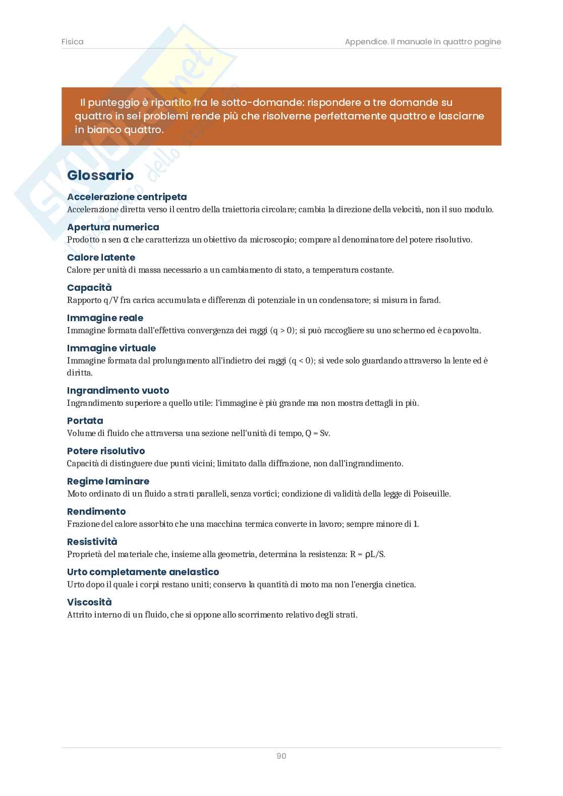 Fisica – 6 prove d'esame risolte + teoria Pag. 91