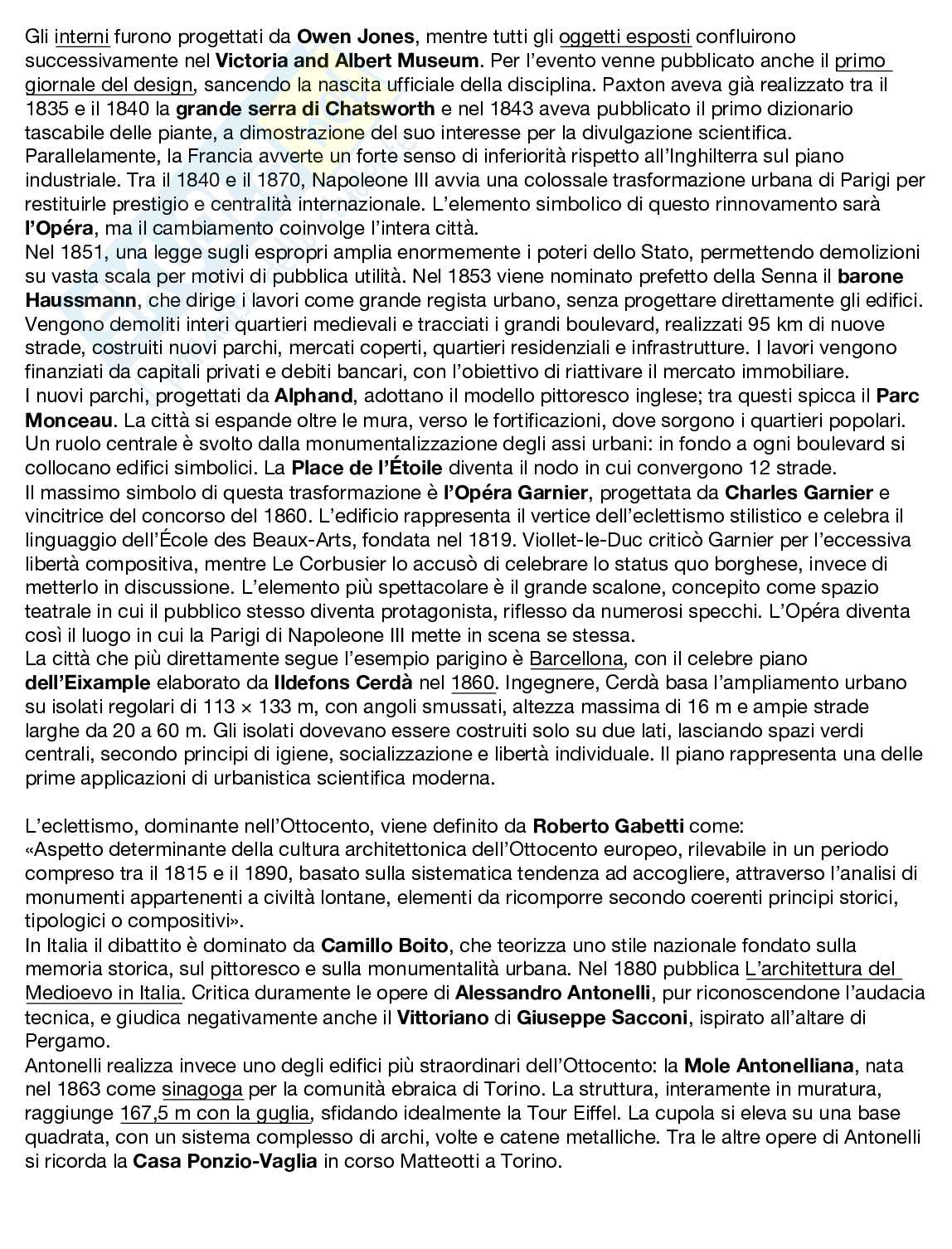 Appunti di tutte le lezioni del corso di Storia dell’architettura contemporanea  Pag. 11