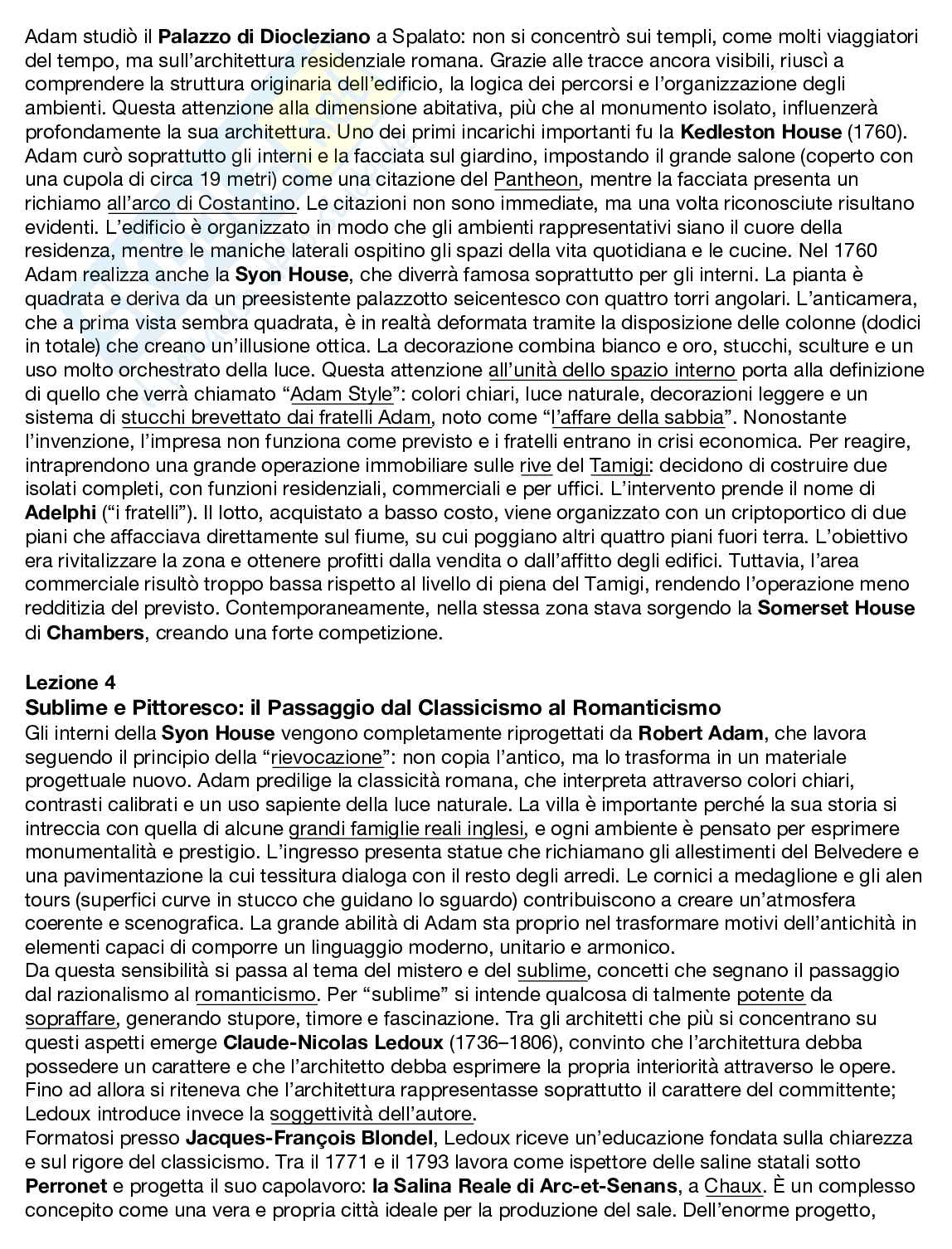 Appunti di tutte le lezioni del corso di Storia dell’architettura contemporanea  Pag. 6