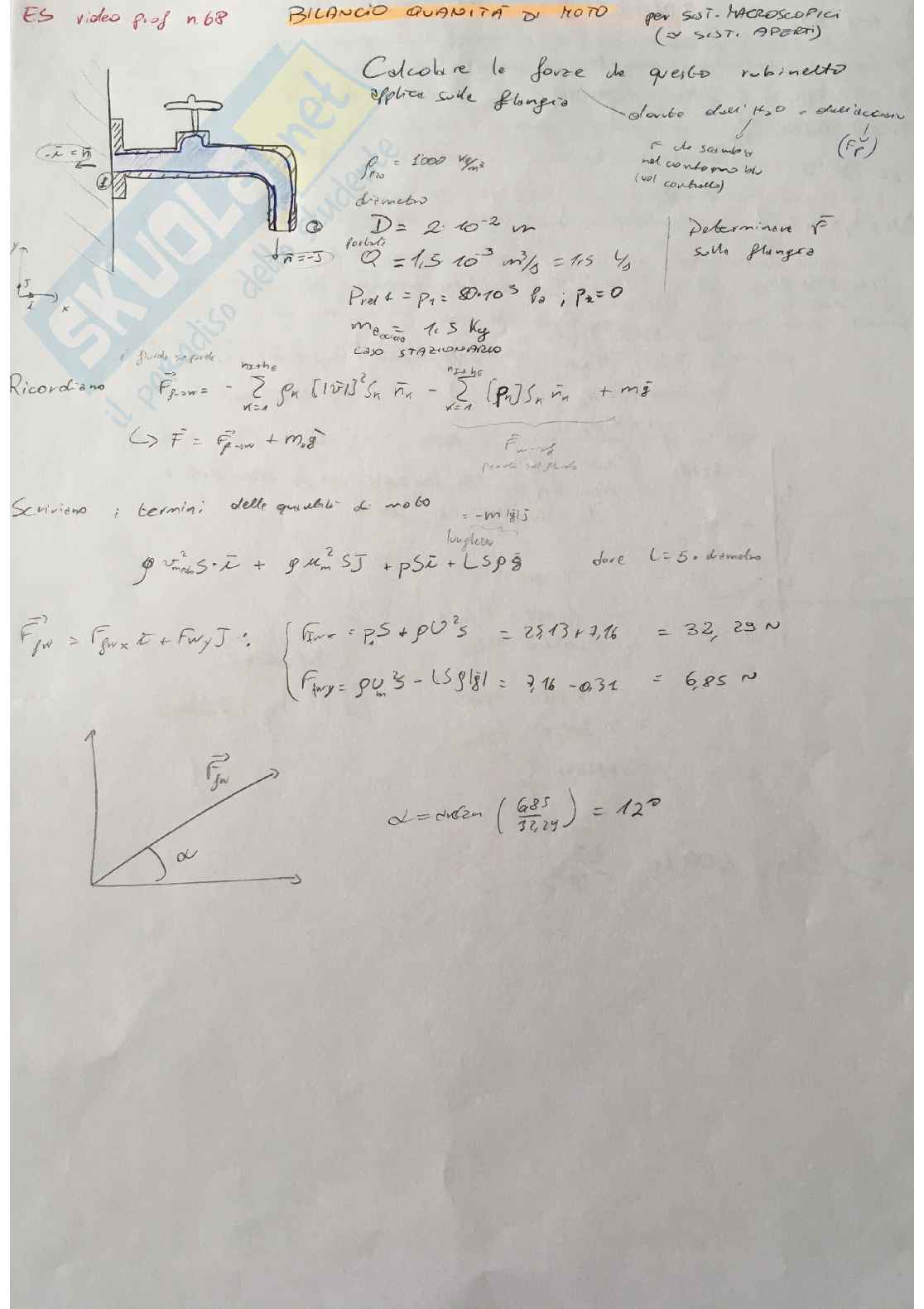 Appunti degli esercizi di Fisica tecnica - Veicolo Pag. 26
