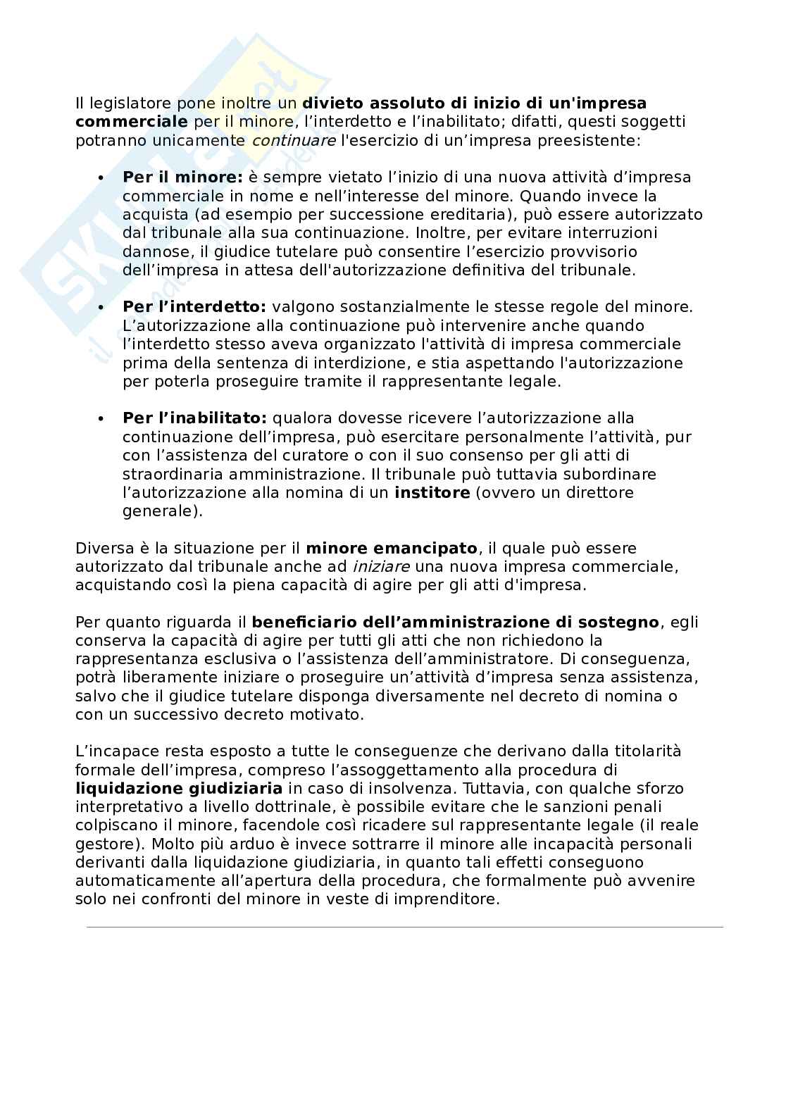 Appunti di Diritto commerciale 1  Pag. 16
