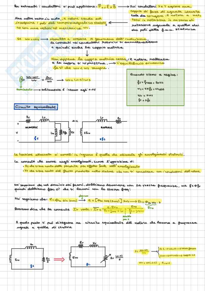 Elettrotecnica industriale - trasformatore e motore elettrico  Pag. 26