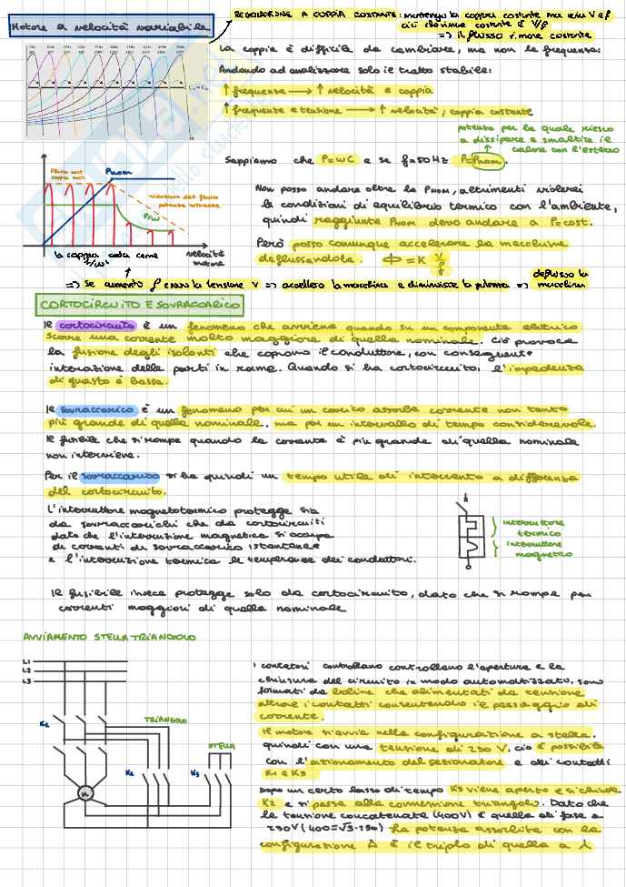 Elettrotecnica industriale - trasformatore e motore elettrico  Pag. 31