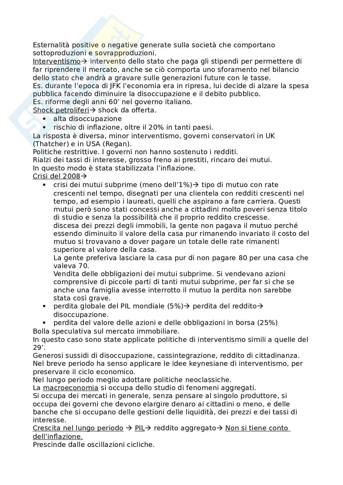 Appunti lezione Economia politica Pag. 16