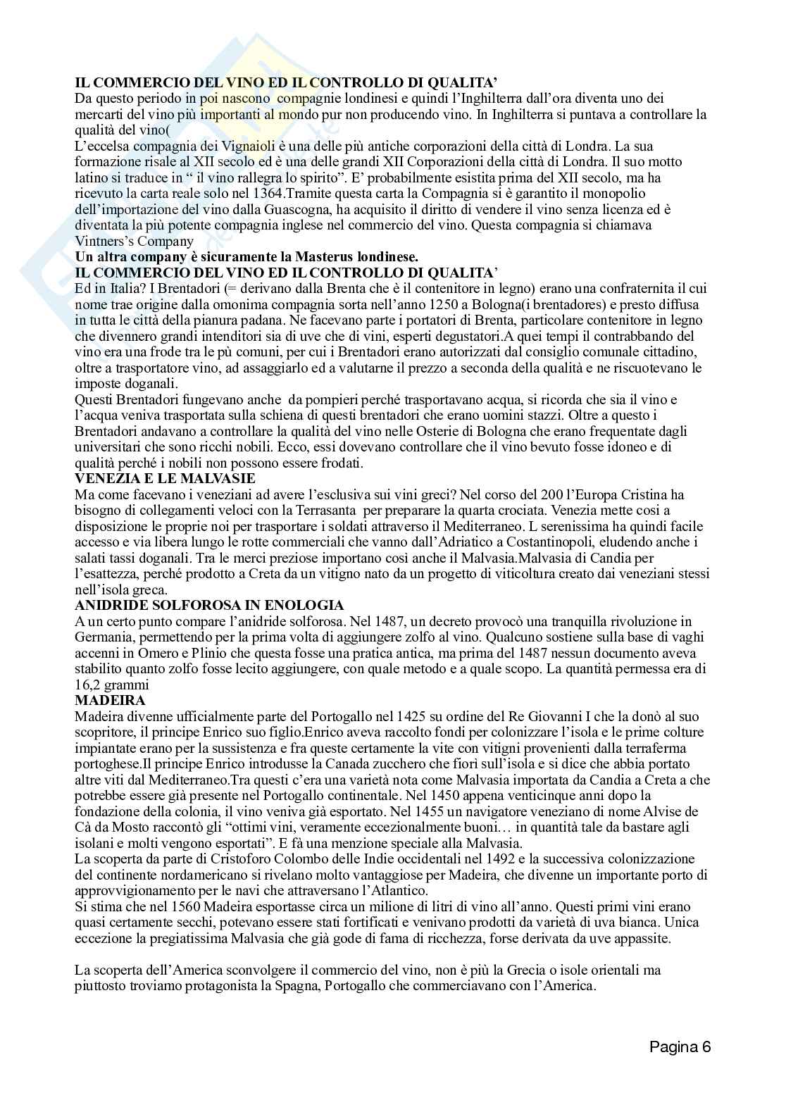 Tecnologie enologiche speciali Pag. 6