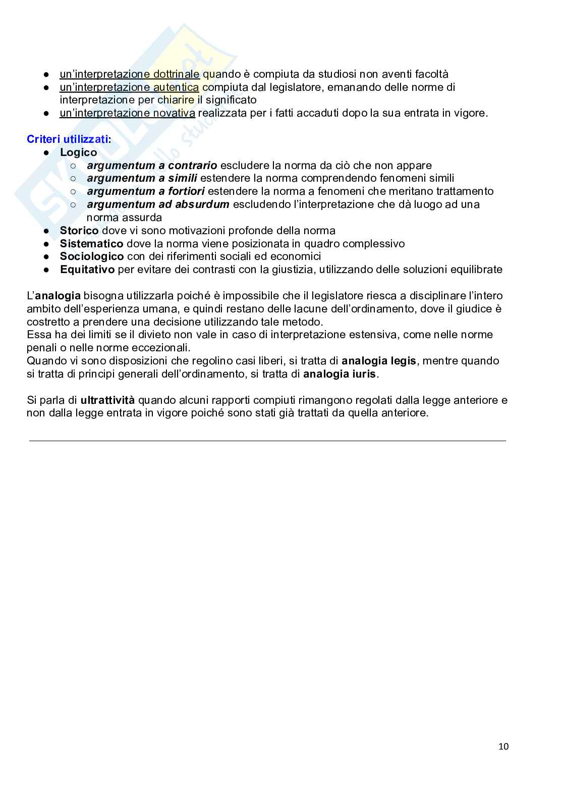 Riassunto esame Diritto privato I, Prof. Astone Maria Annunziata, libro consigliato  Manuale diritto privato , Torrente  Pag. 11