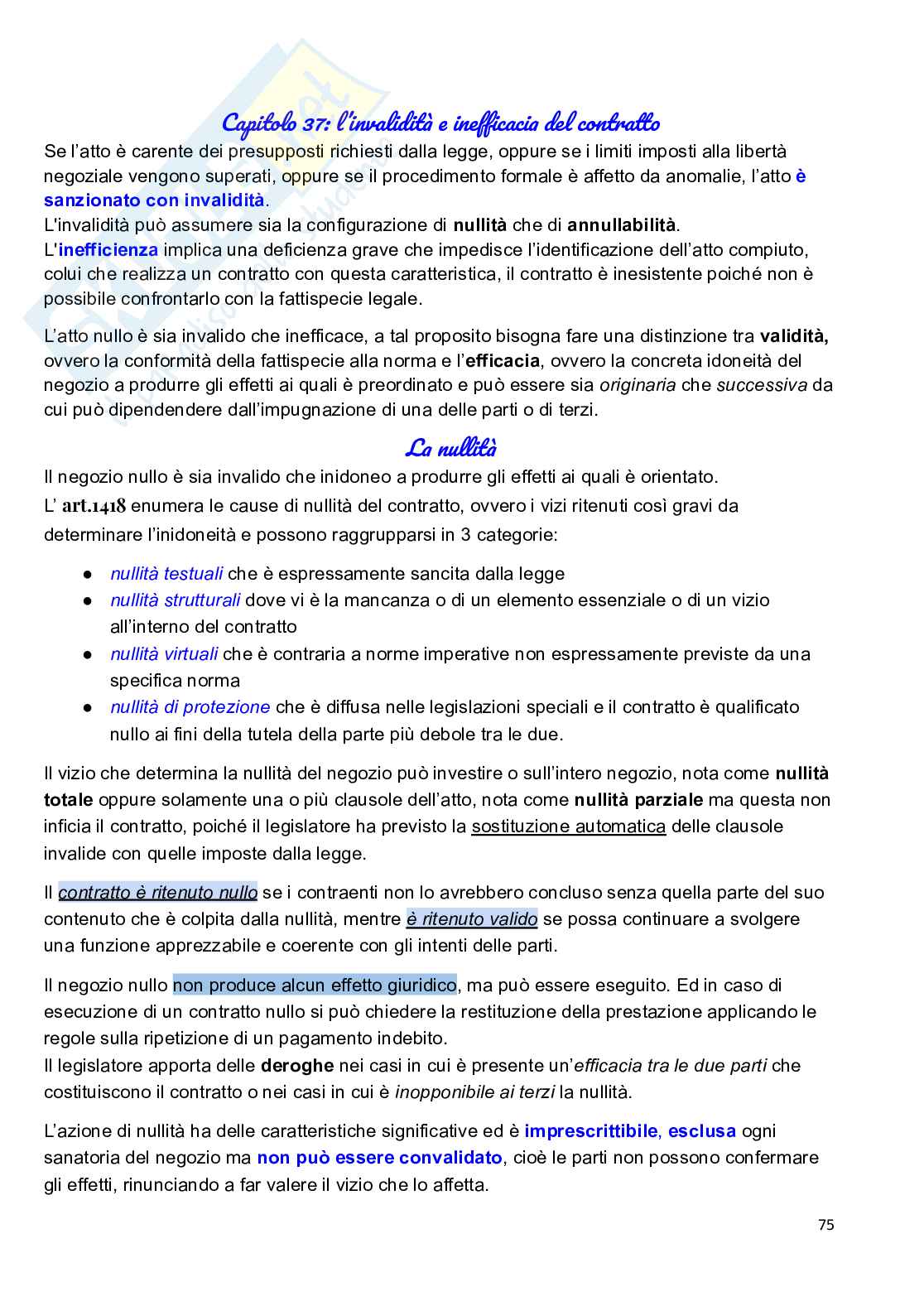 Riassunto esame Diritto privato I, Prof. Astone Maria Annunziata, libro consigliato  Manuale diritto privato , Torrente  Pag. 76