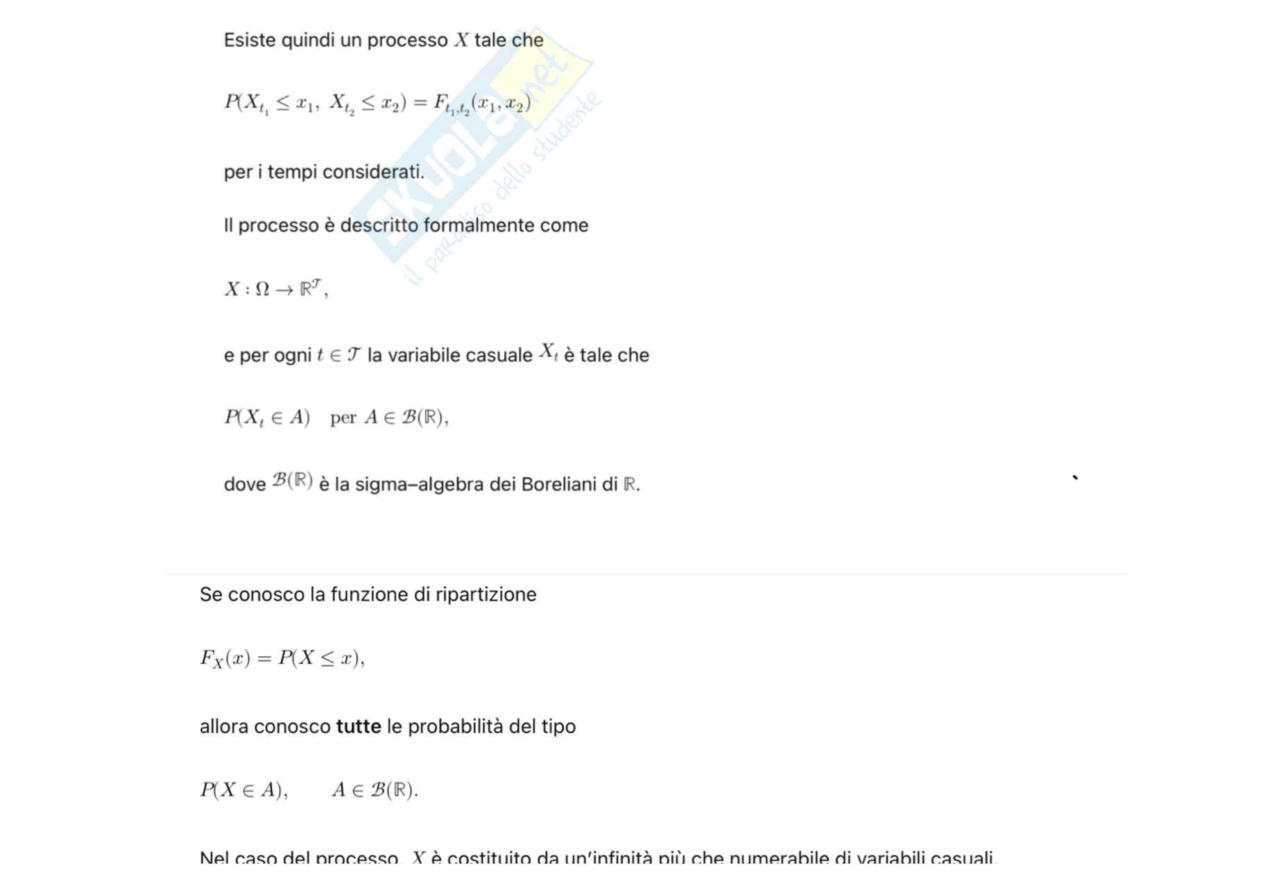 Processi stocastici Pag. 21