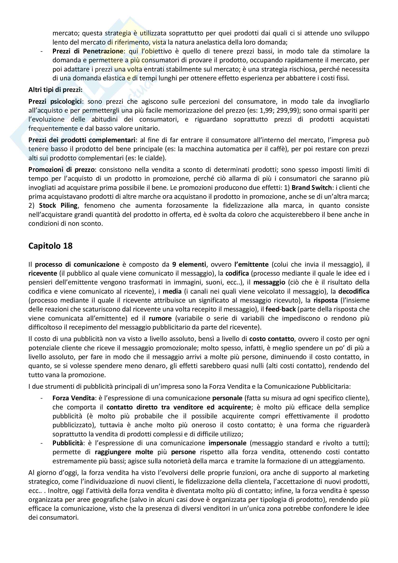 Riassunto Marketing II Parziale Pag. 11