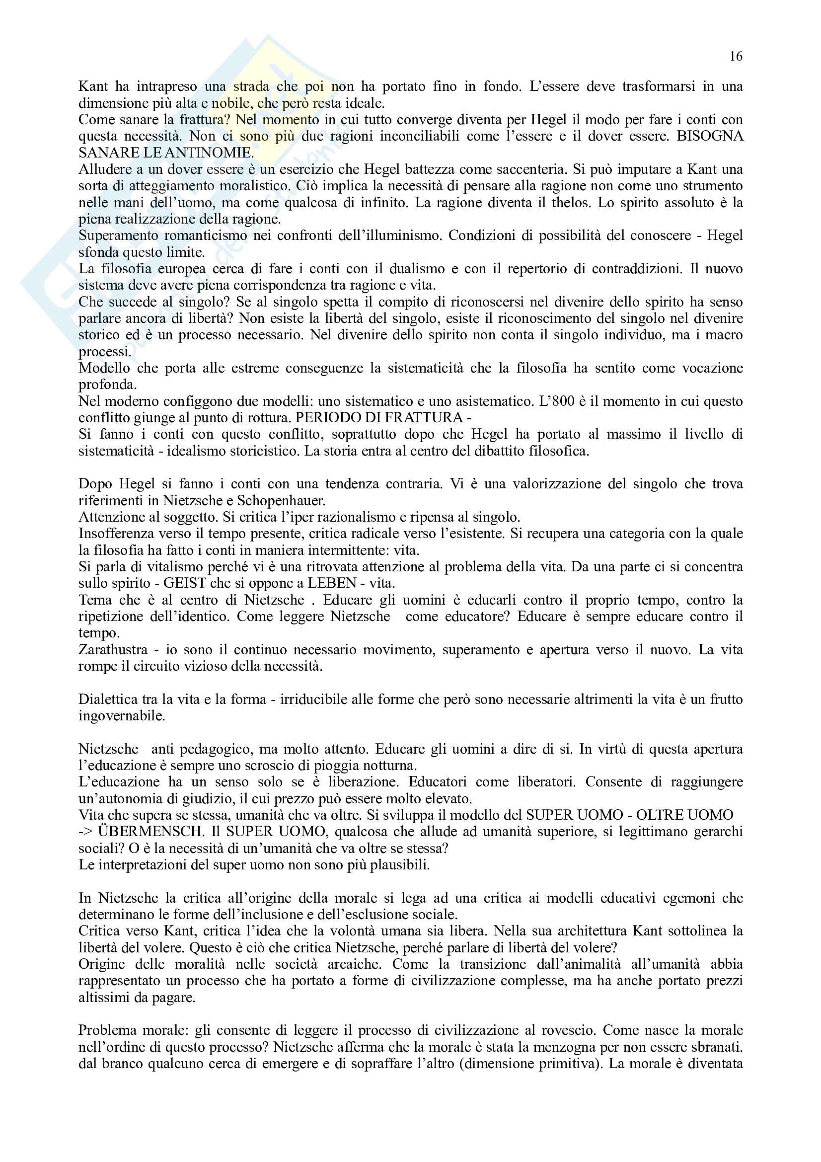 Appunti completi storia della pedagogia Pag. 16
