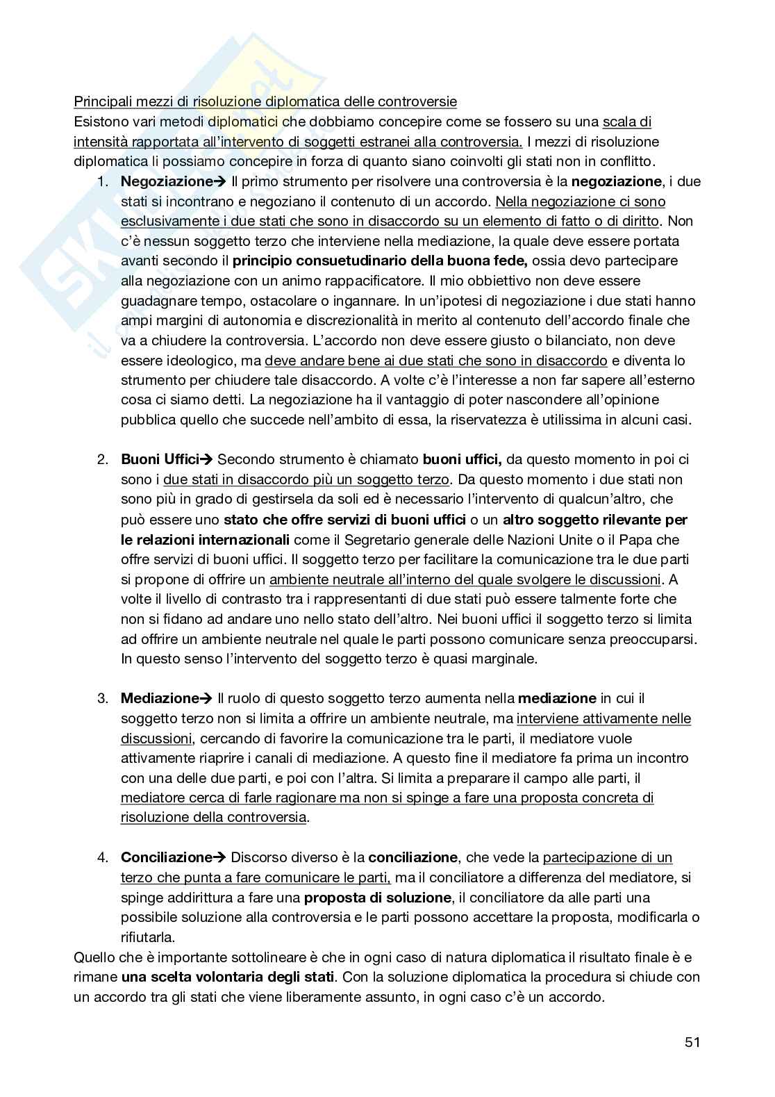 Diritto Internazionale Pag. 51