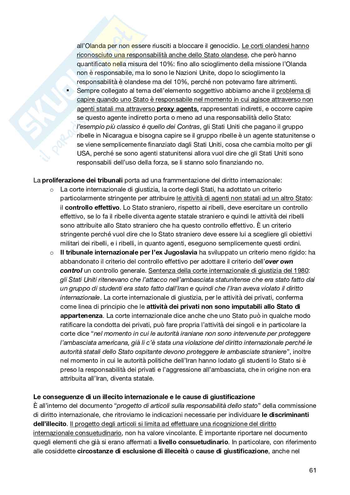 Diritto Internazionale Pag. 61