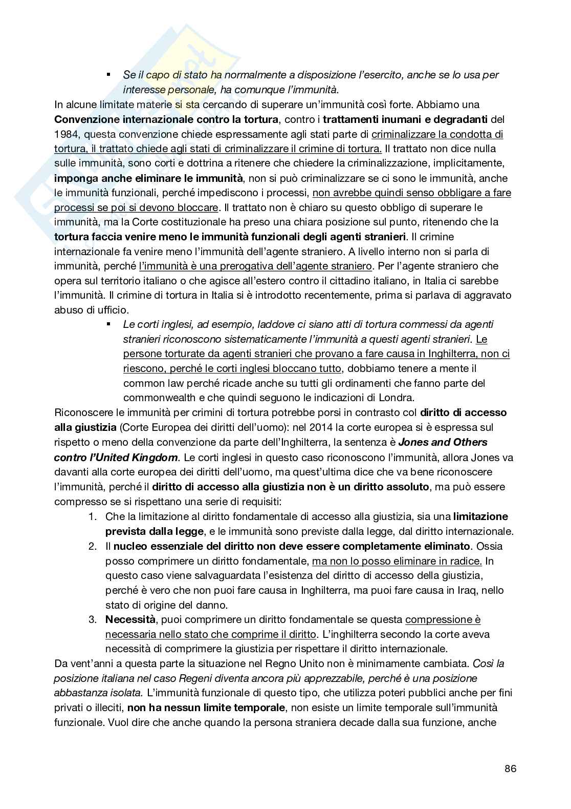Diritto Internazionale Pag. 86