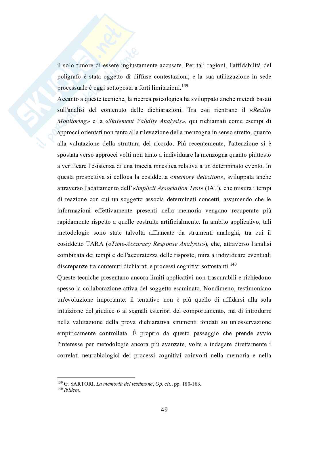 Ricerca della verità oltre i limiti della fallibilità umana: prova neuroscientifica e algoritmi nel giudizio penale Pag. 56