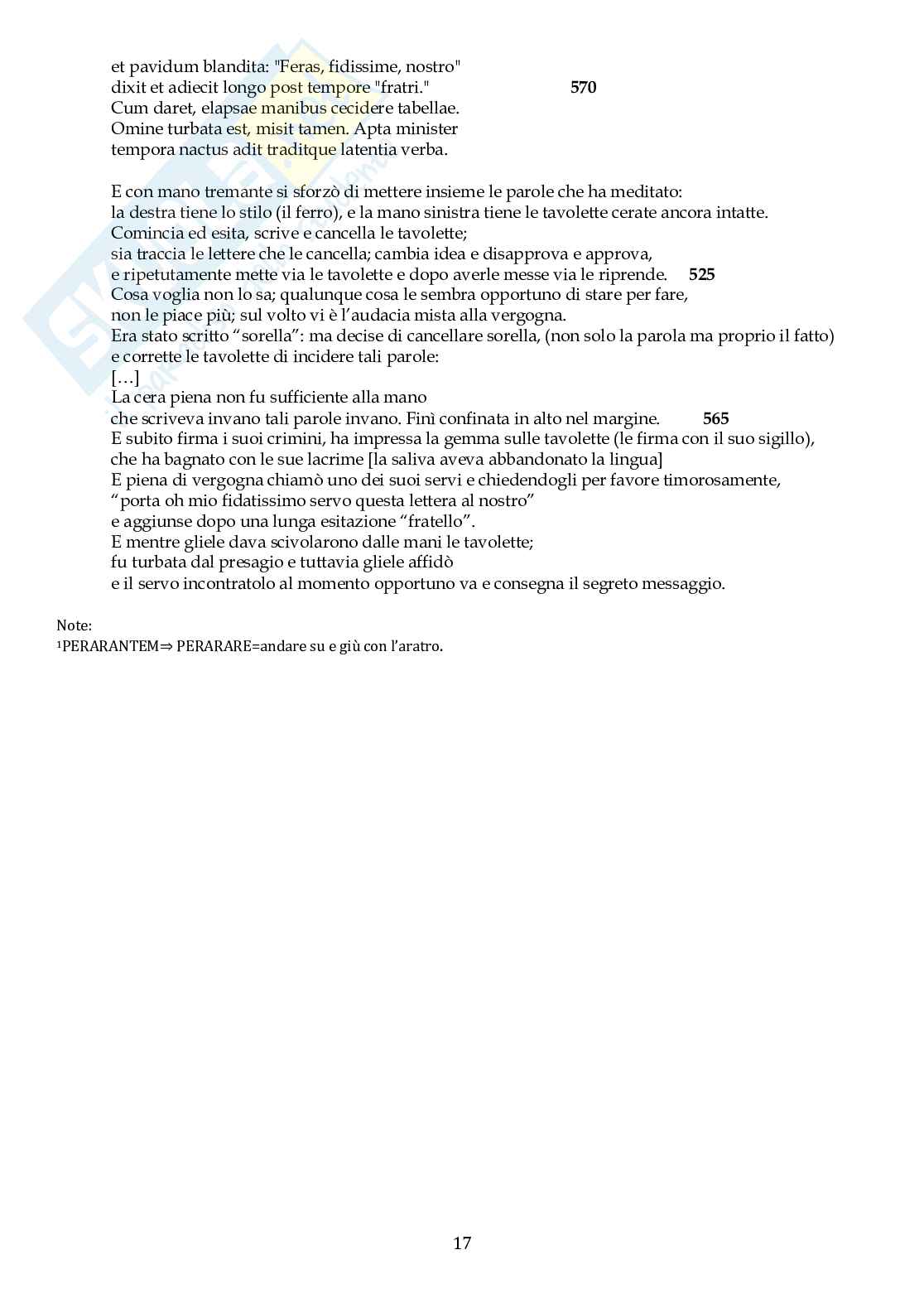 Appunti di Filologia classica Pag. 21