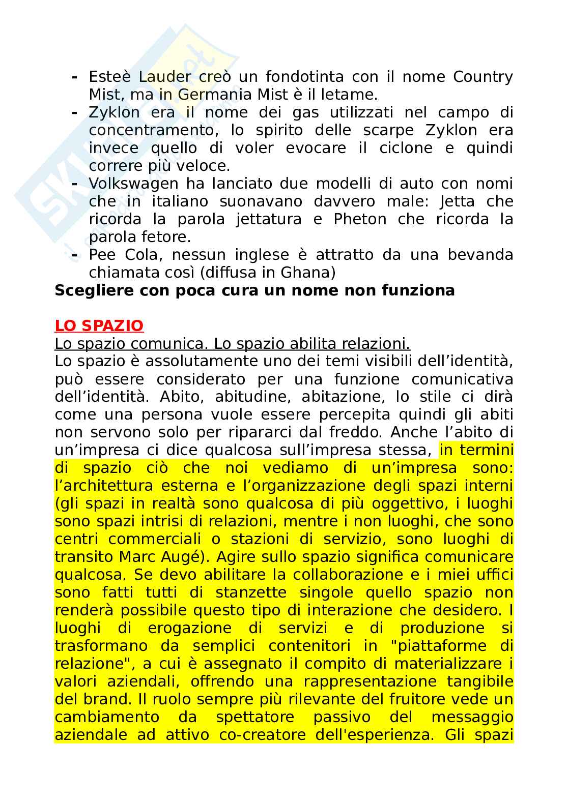 Comunicazione d'impresa Pag. 41