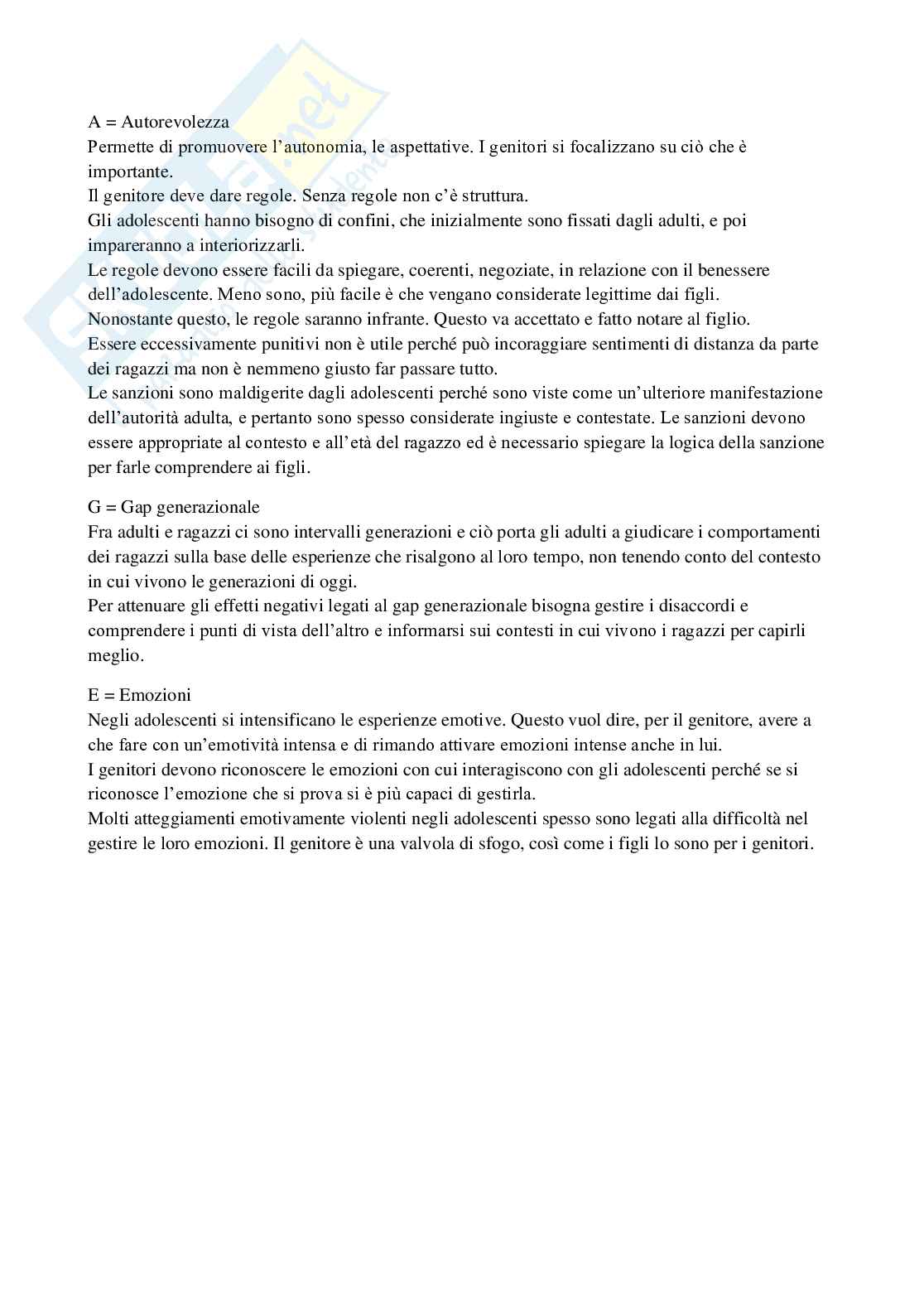 Appunti di Psicologia dell'adolescenza, prof. Albiero Pag. 26