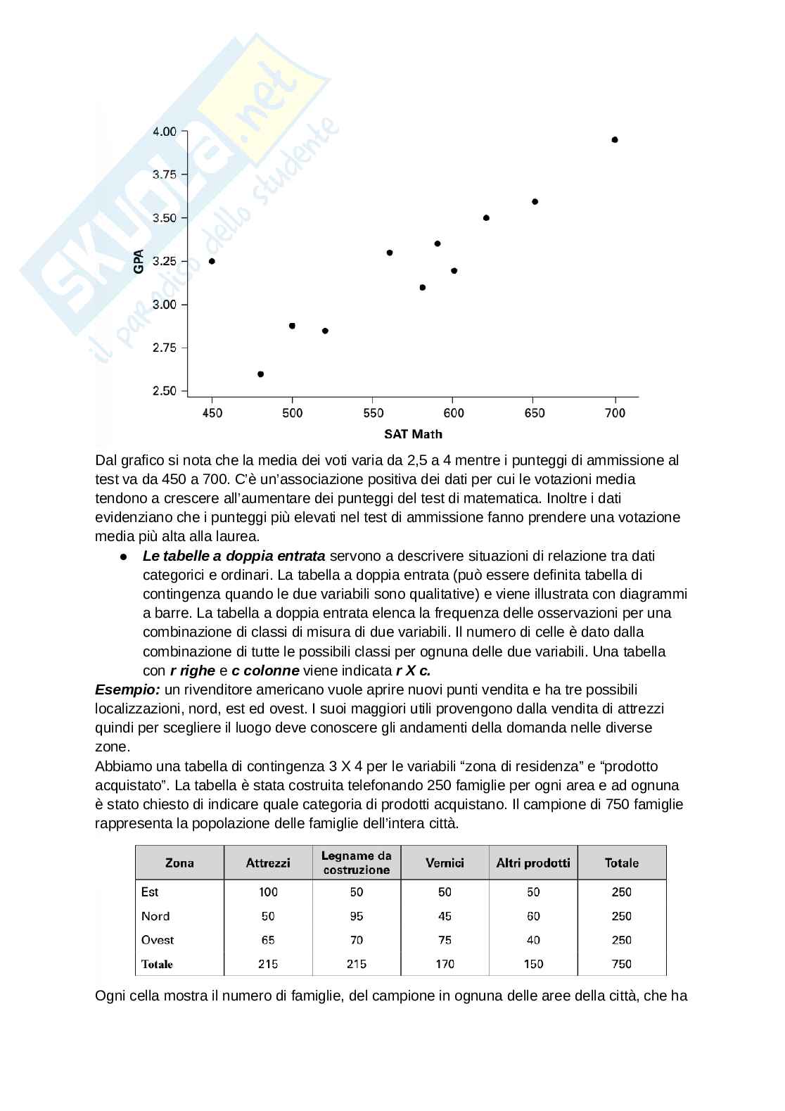 Appunti di Statistica  Pag. 11