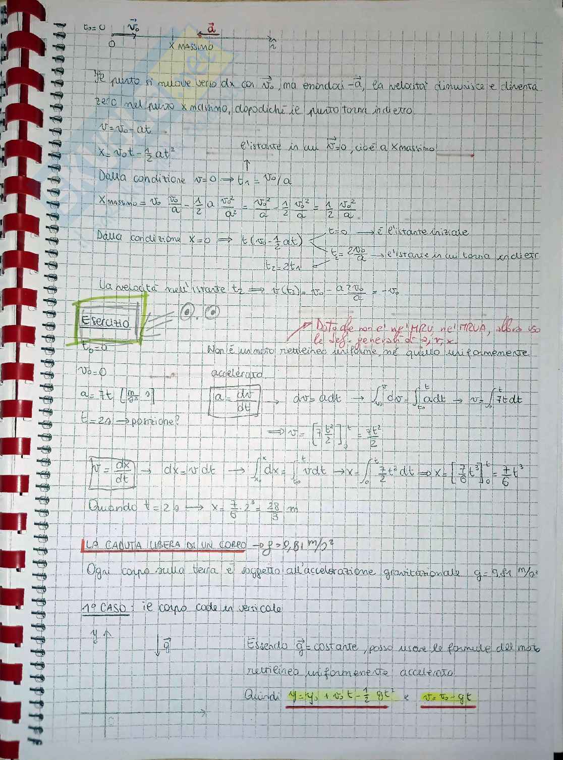 Fisica Generale (fisica 1) - Appunti di teoria Pag. 11
