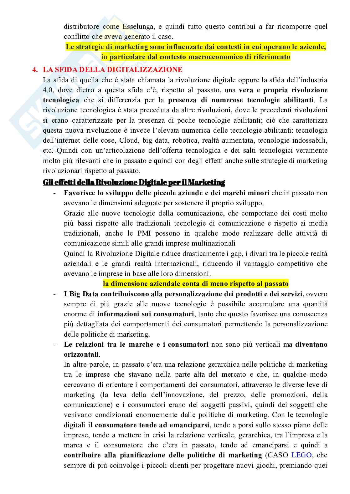 Appunti marketing strategico Pag. 36