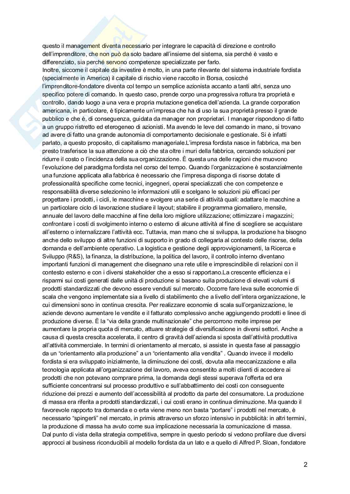 Economia e gestione delle imprese Pag. 2