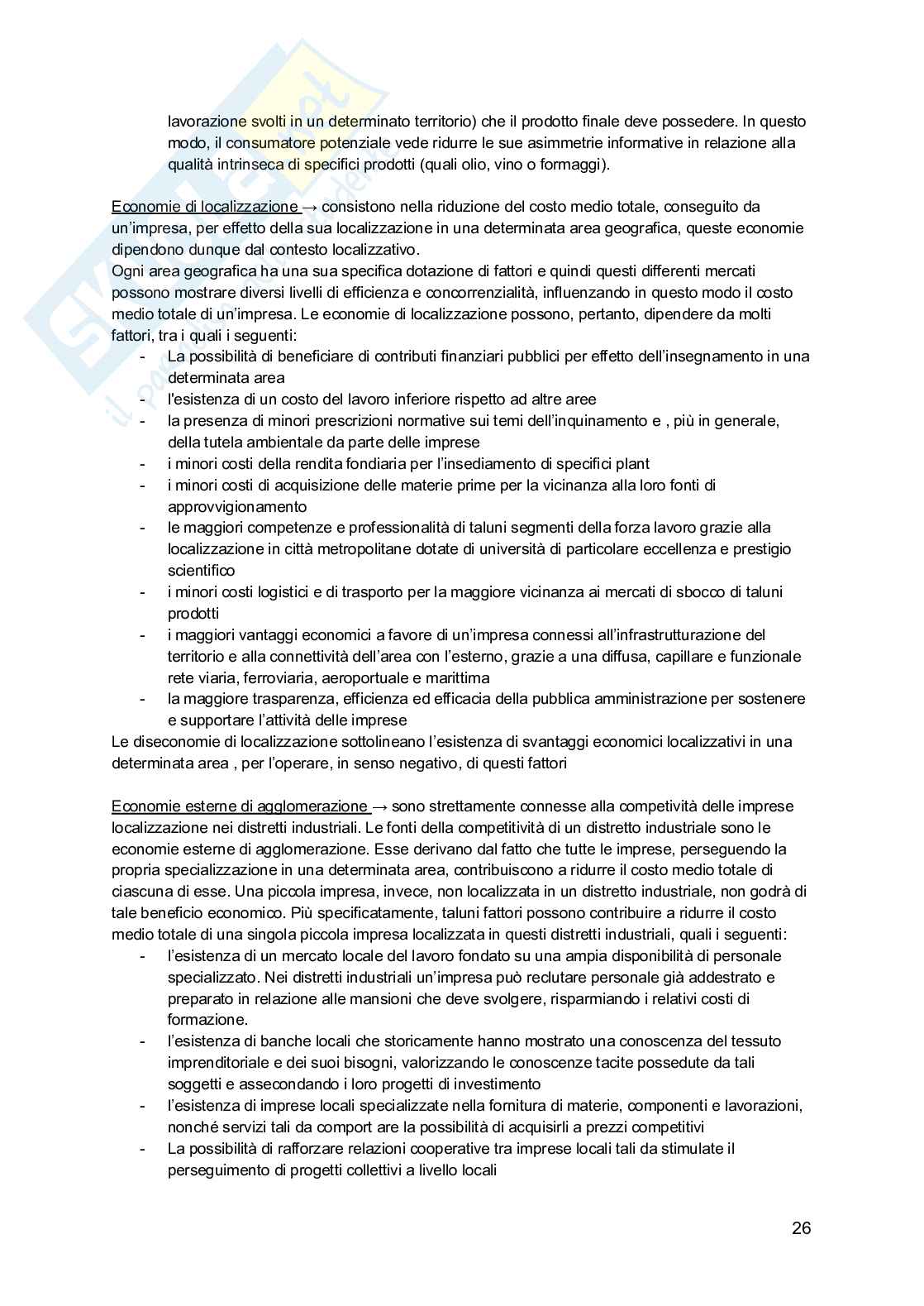 Economia e gestione delle imprese Pag. 26