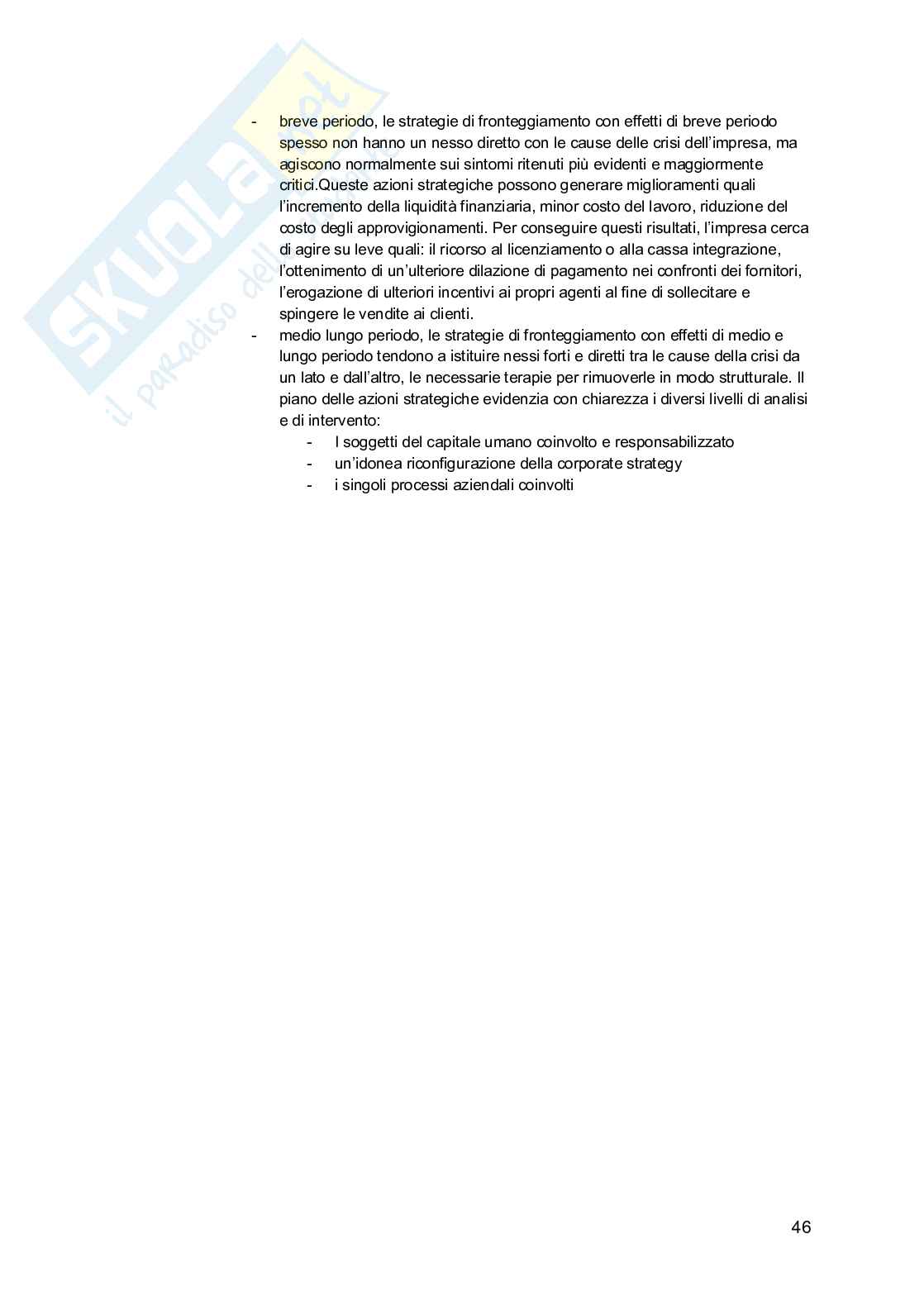 Economia e gestione delle imprese Pag. 46