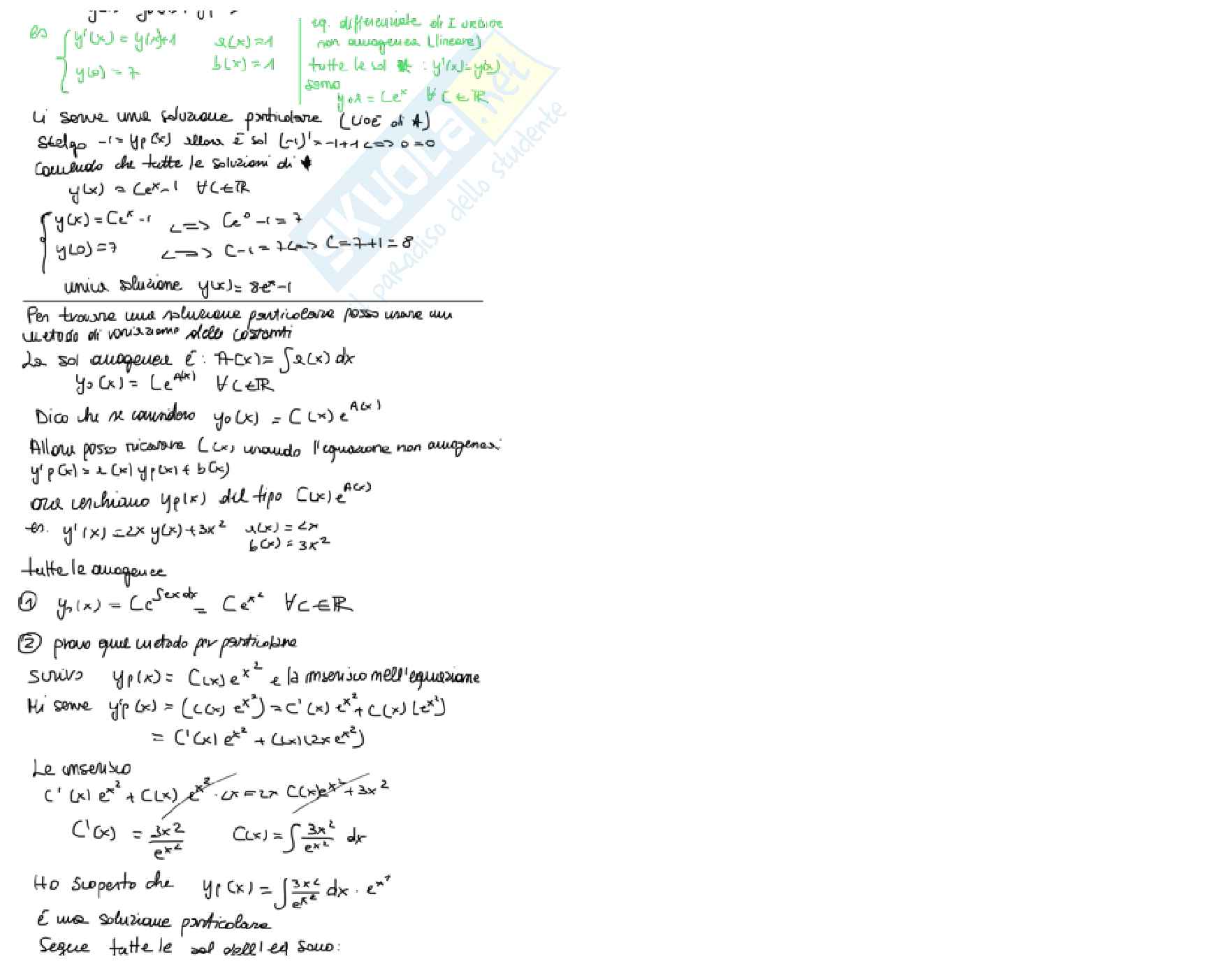 Riassunto esame Matematica, Prof. Palatucci Giampiero, libro consigliato Matematica e statistica , Marco Abate Pag. 36
