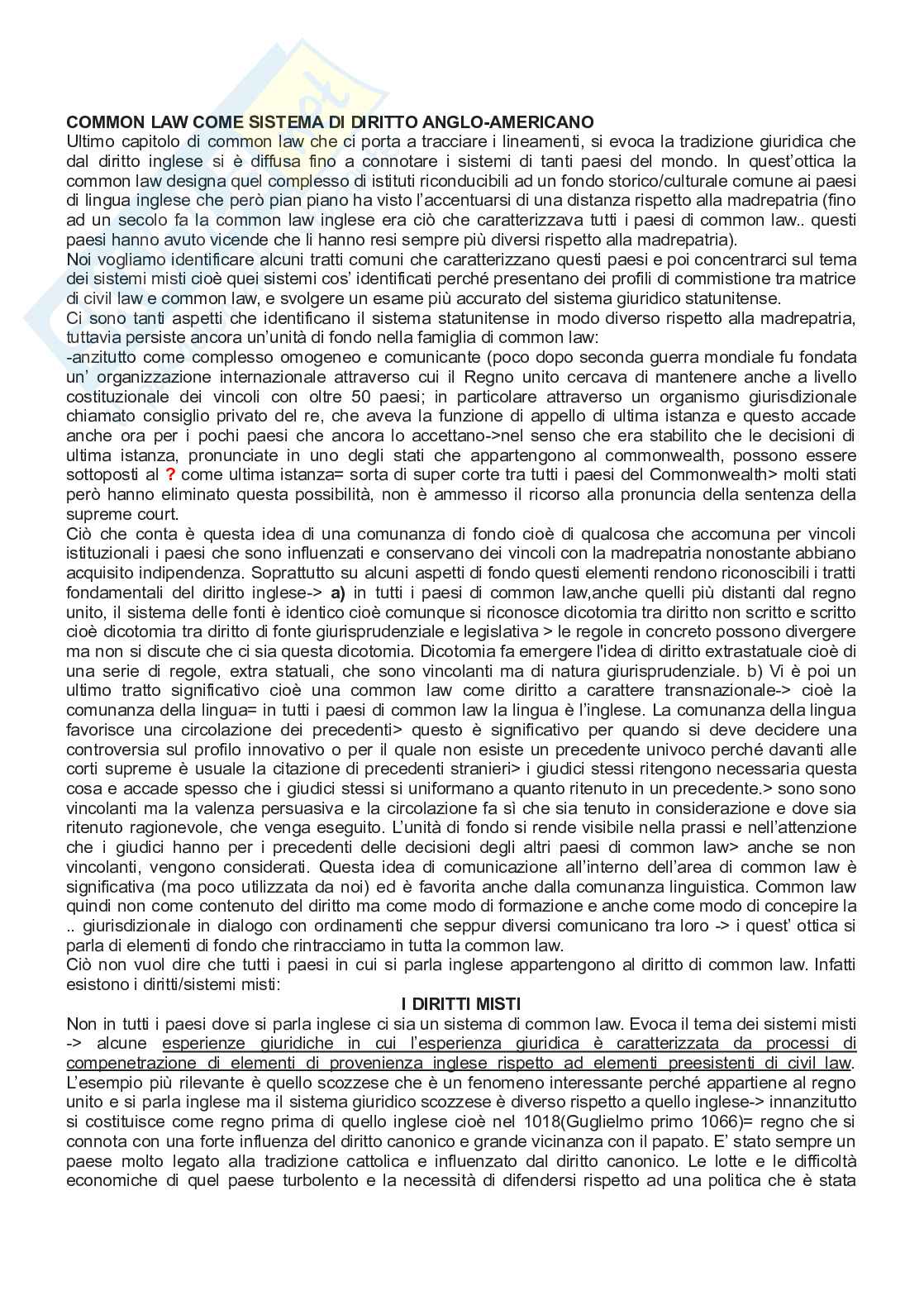 Appunti Sistemi giuridici comparati  Pag. 31