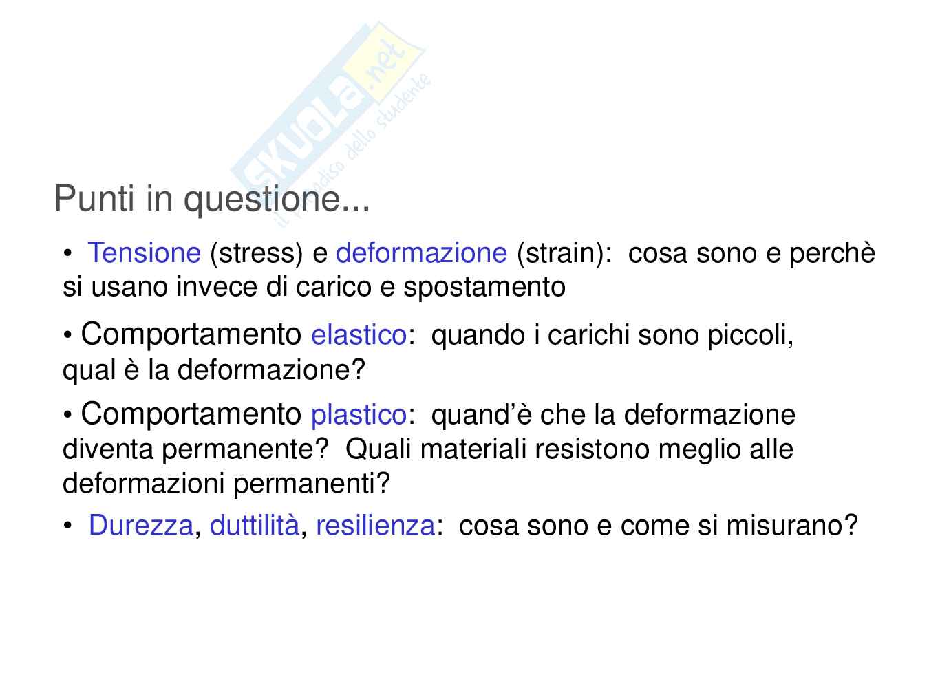 Proprietà meccaniche Pag. 2