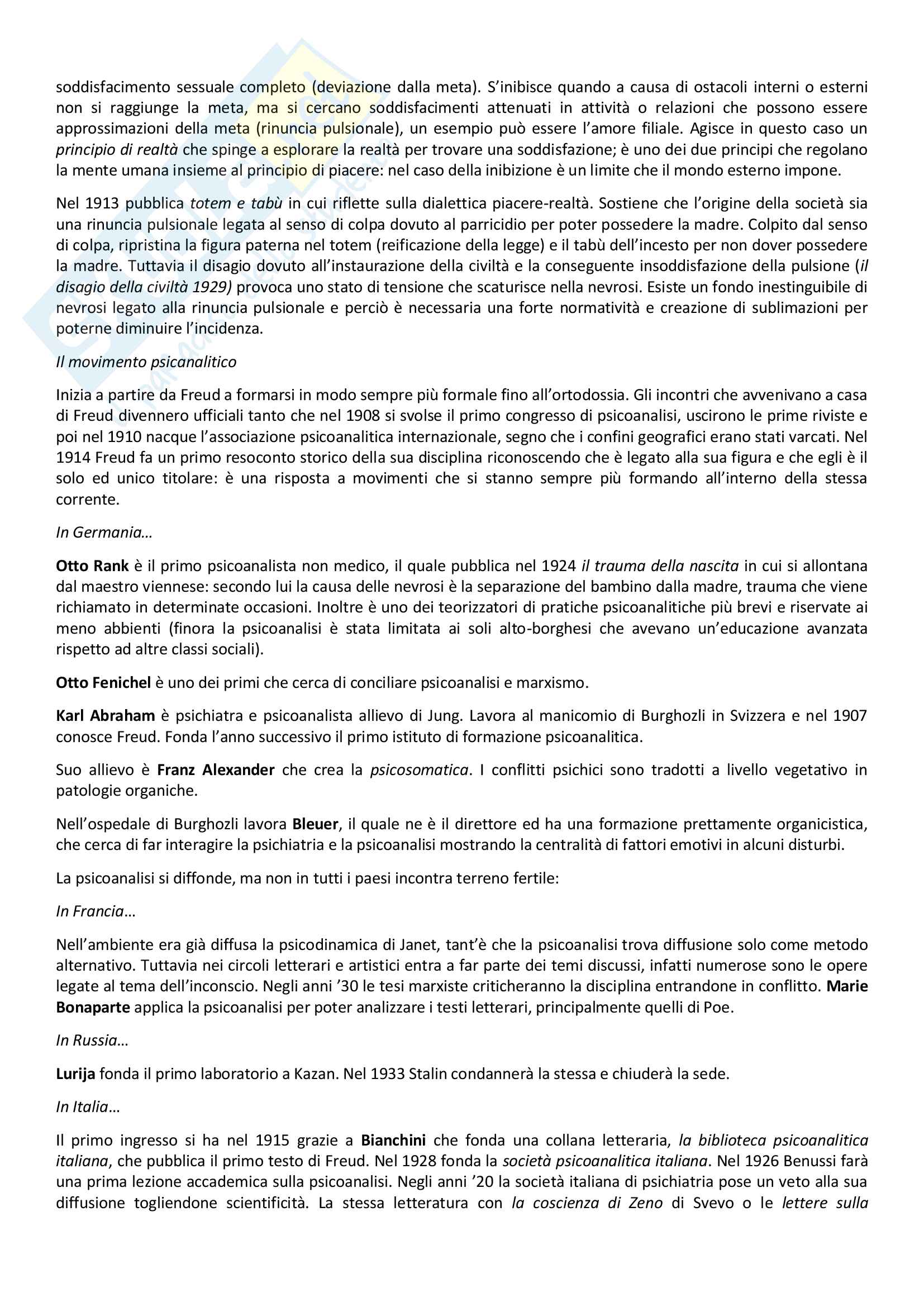 Storia della psicologia prof.i Antonelli/Passione Pag. 26