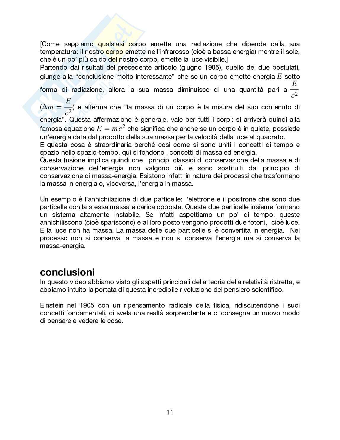 Relatività Pag. 11
