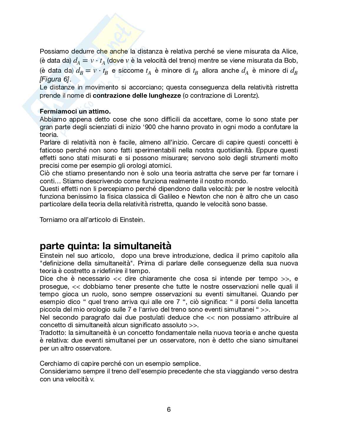 Relatività Pag. 6