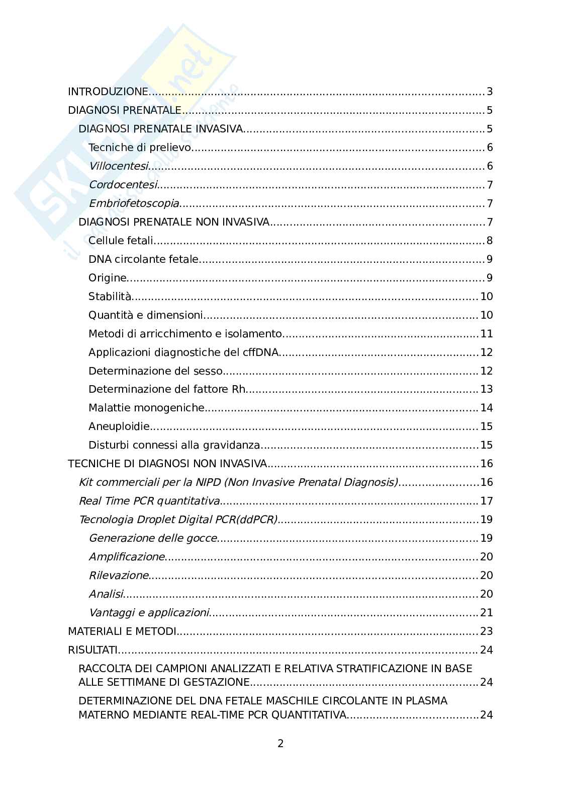 Tesi Biotecnologie Pag. 2