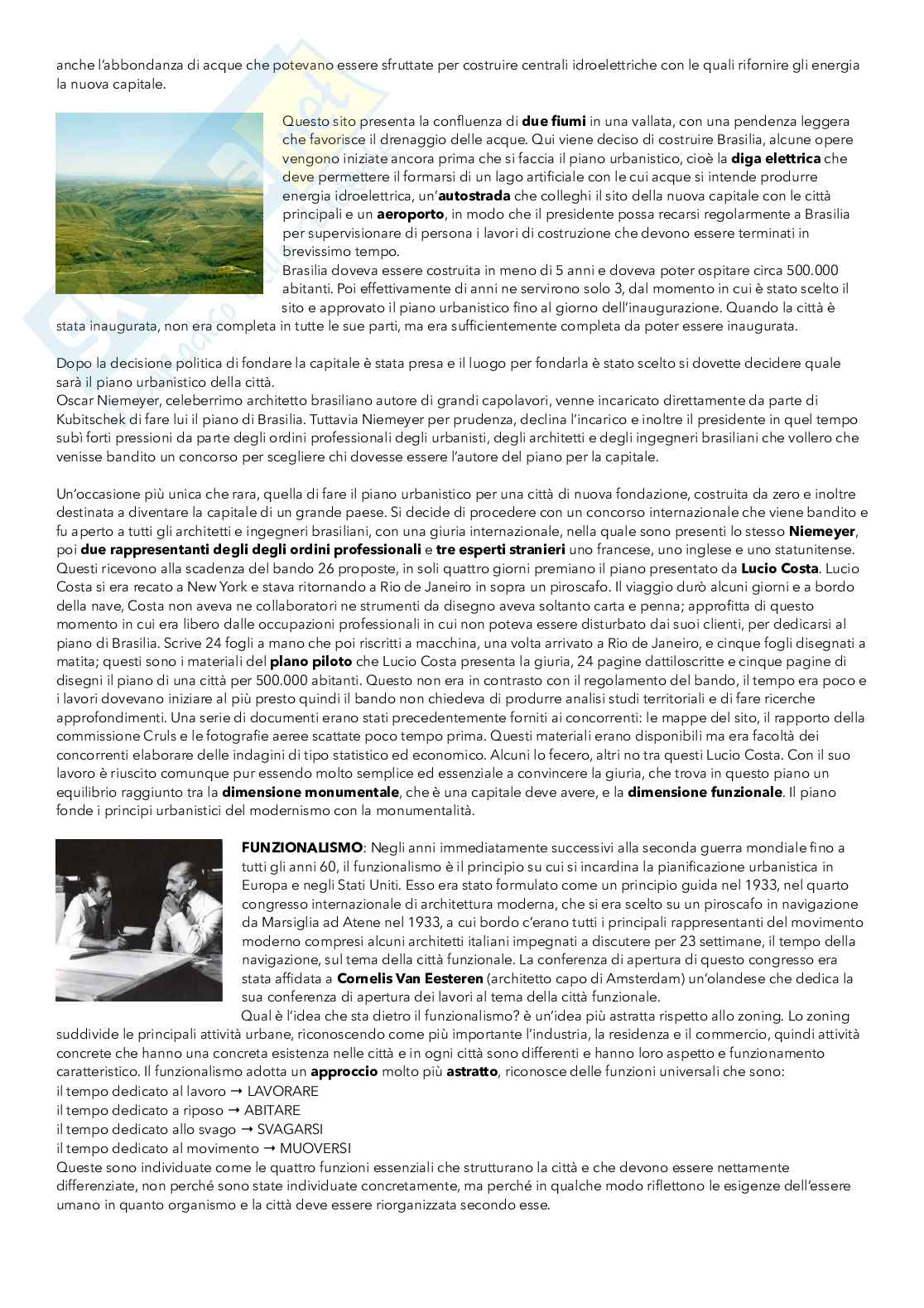 Riassunto esame Urbanistica, Prof. Gaeta Luca, libro consigliato Il primo libro di Urbanistica, Gaeta Pag. 2