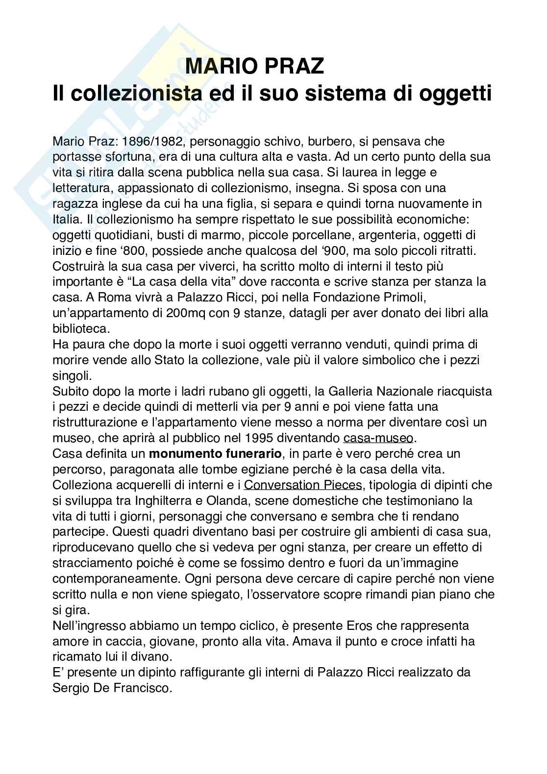 Mario Praz Pag. 1