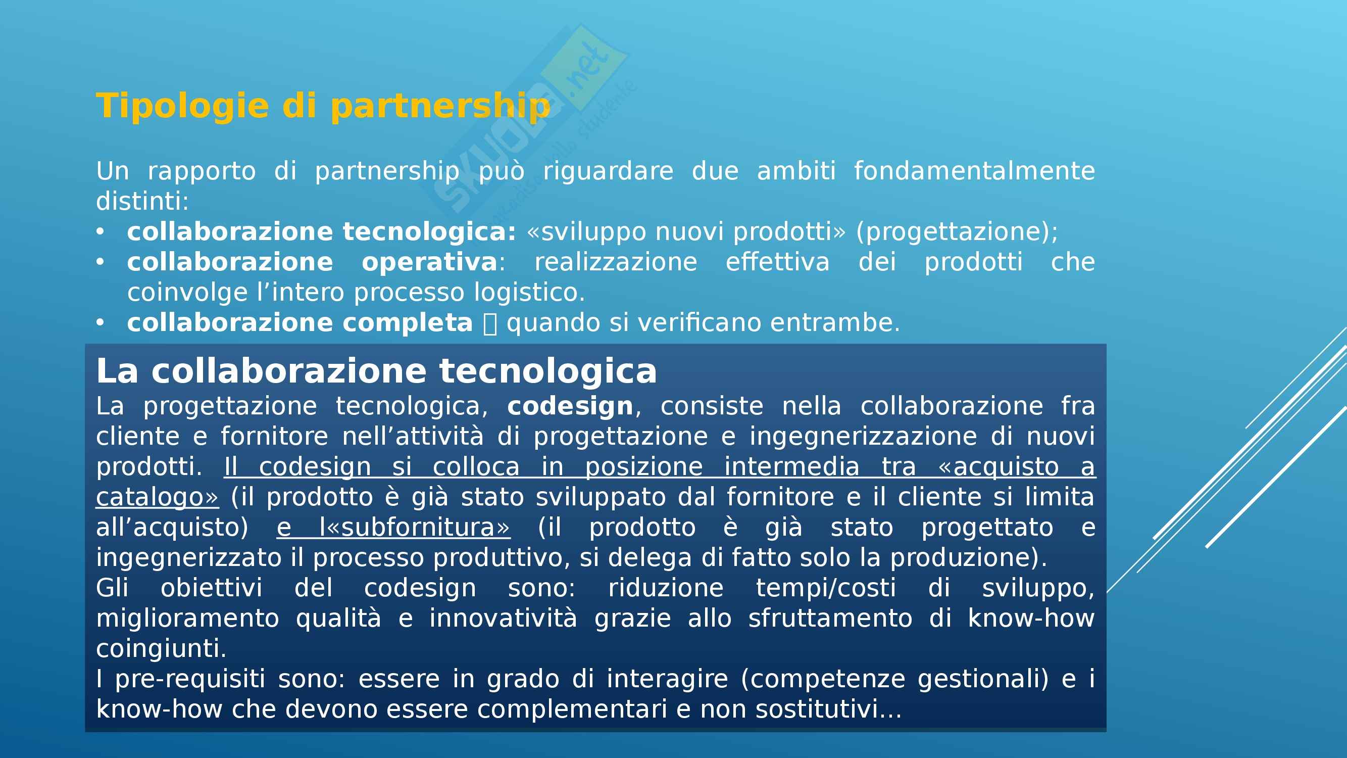 Riassunto esame Gestione aziendale, Acquisti e Supply Chain, prof. Spina Pag. 21