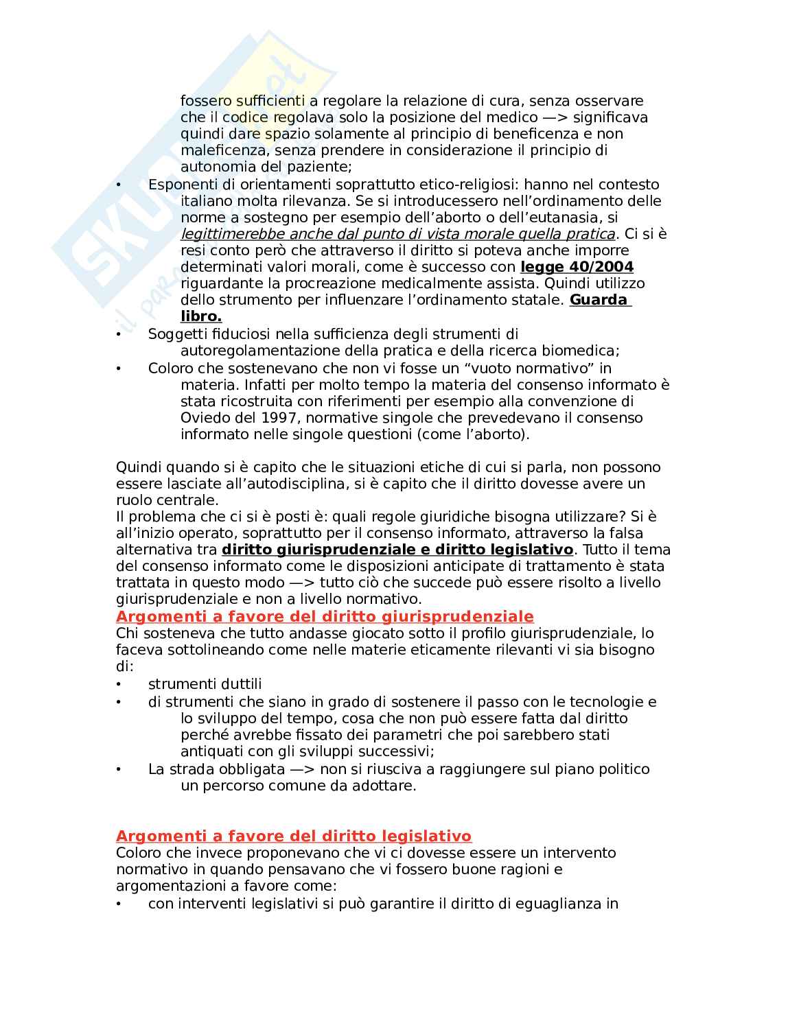 Appunti Bioetica Pag. 26