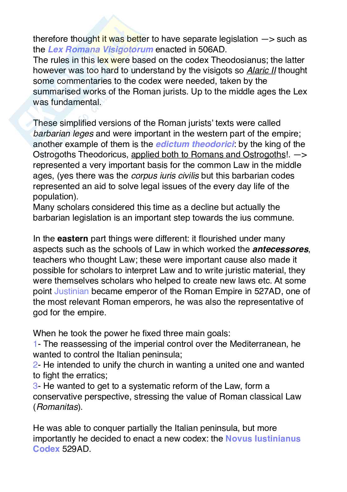 Appunti di Roman foundations of European Law  Pag. 16