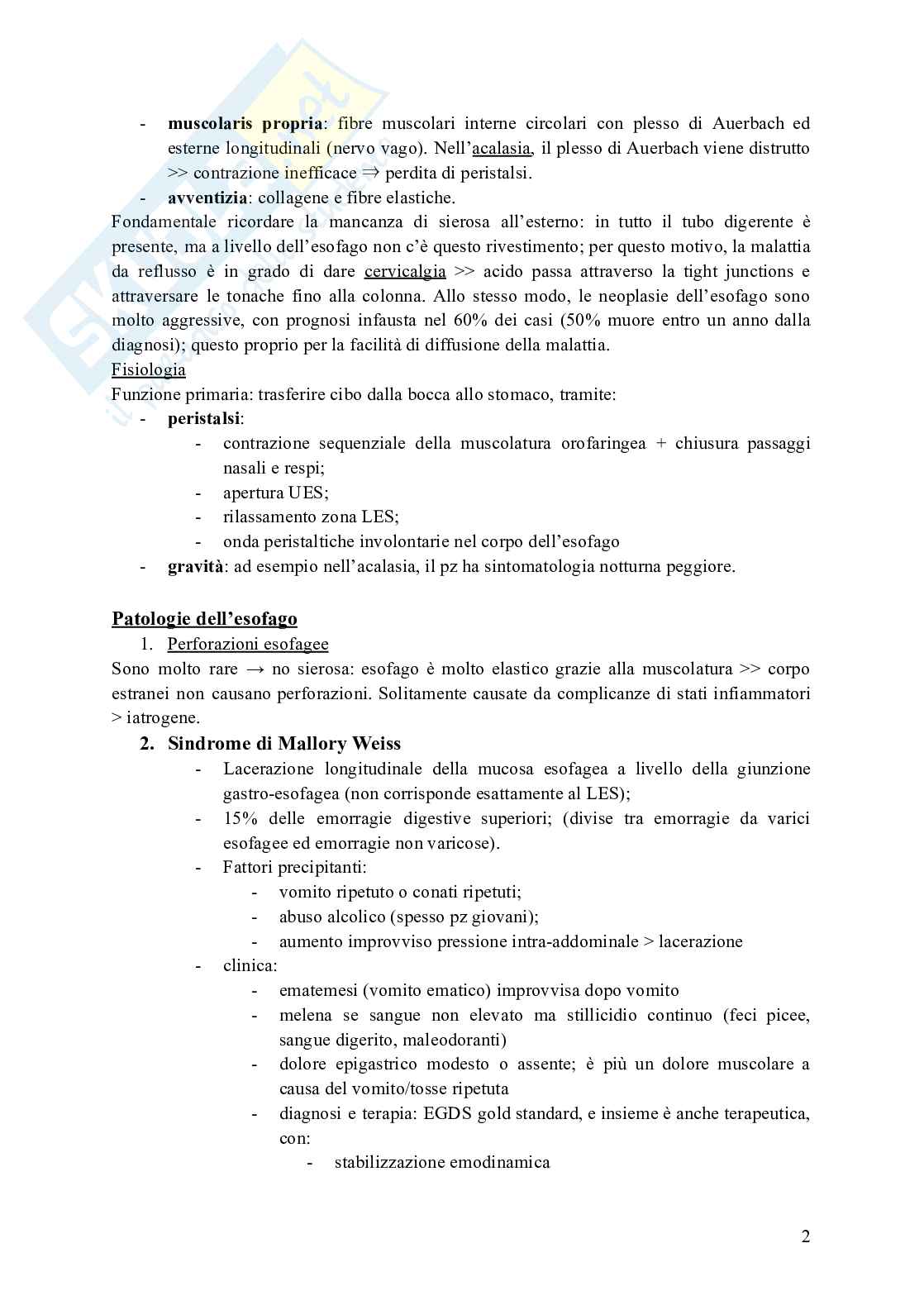 Schemi di Gastroenterologia Pag. 2